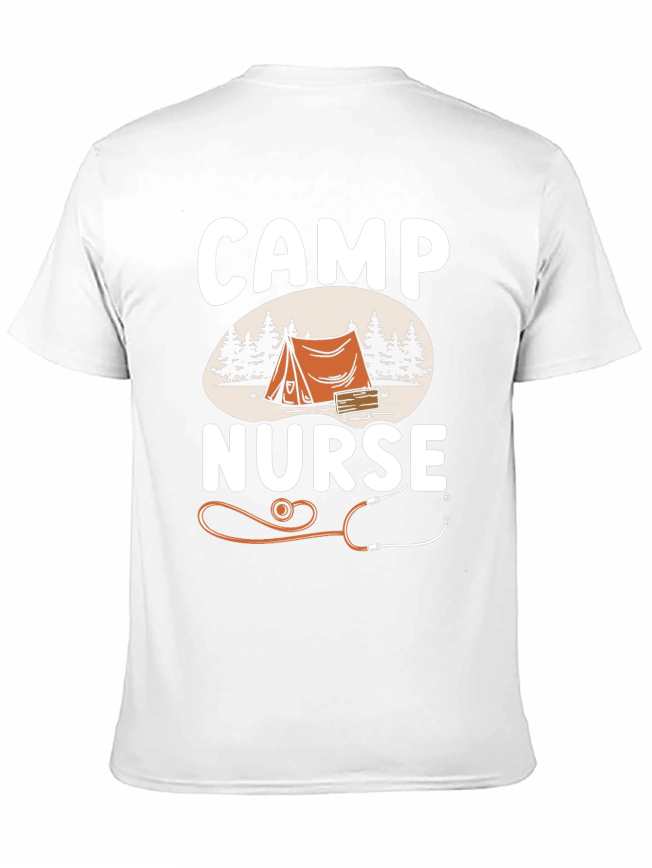 Camp Nurse T-Shirt - Camping & Medical Design