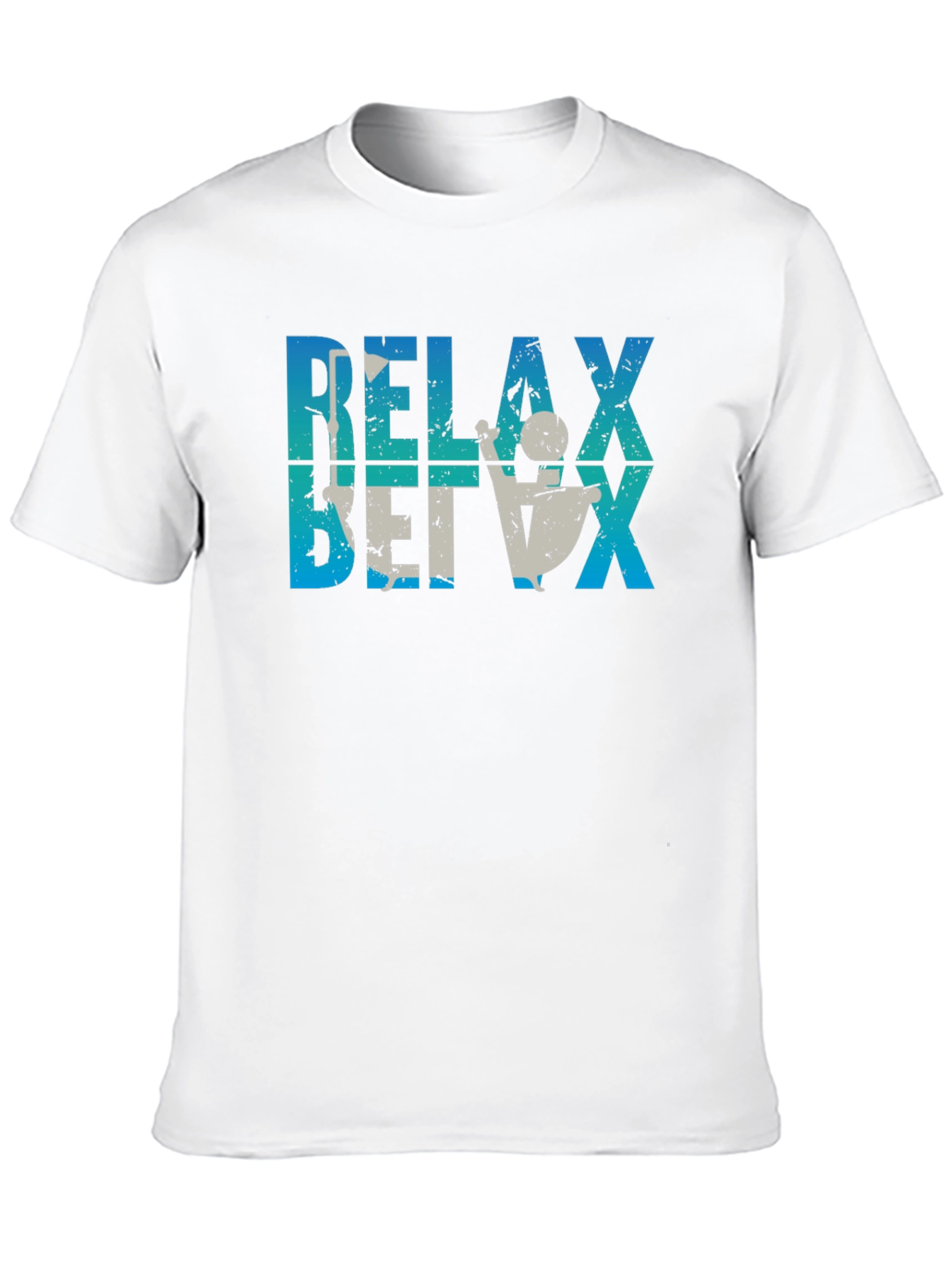 Relax T-Shirt Fun Tee Casual Wear Relaxing Theme Shirt