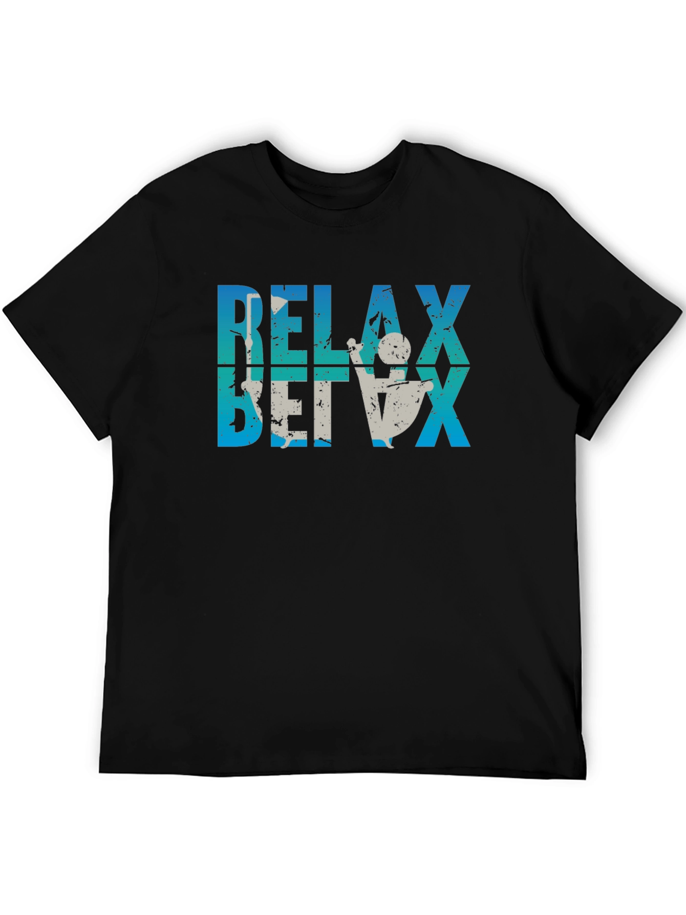 Relax T-Shirt Fun Tee Casual Wear Relaxing Theme Shirt