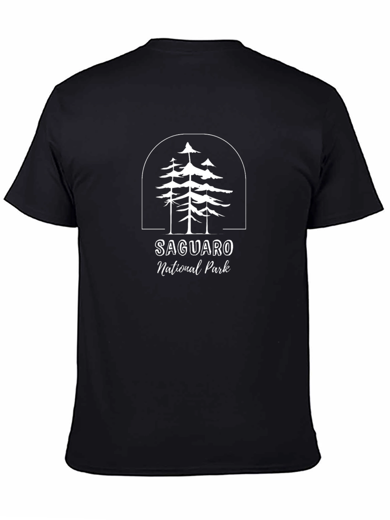Saguaro National Park Black T-Shirt