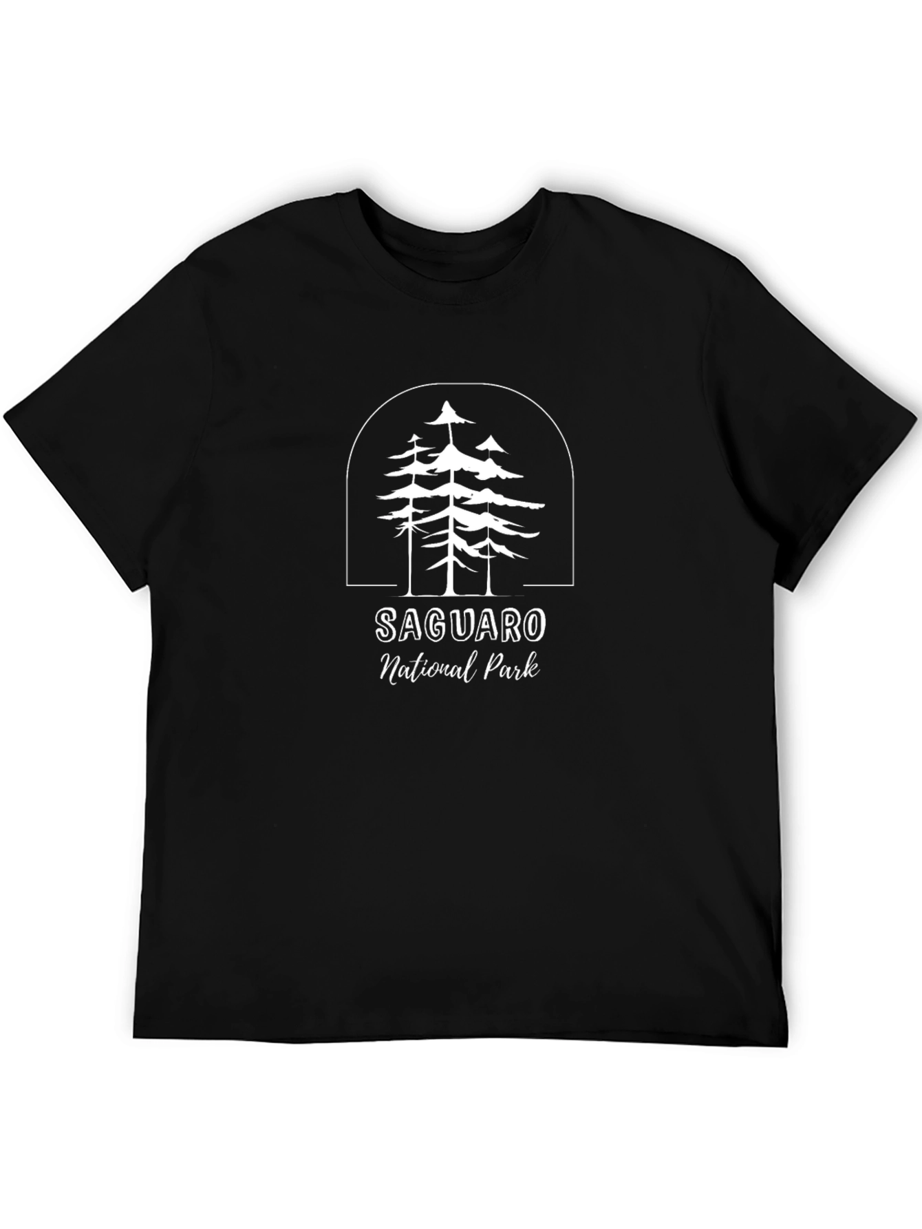 Saguaro National Park Black T-Shirt