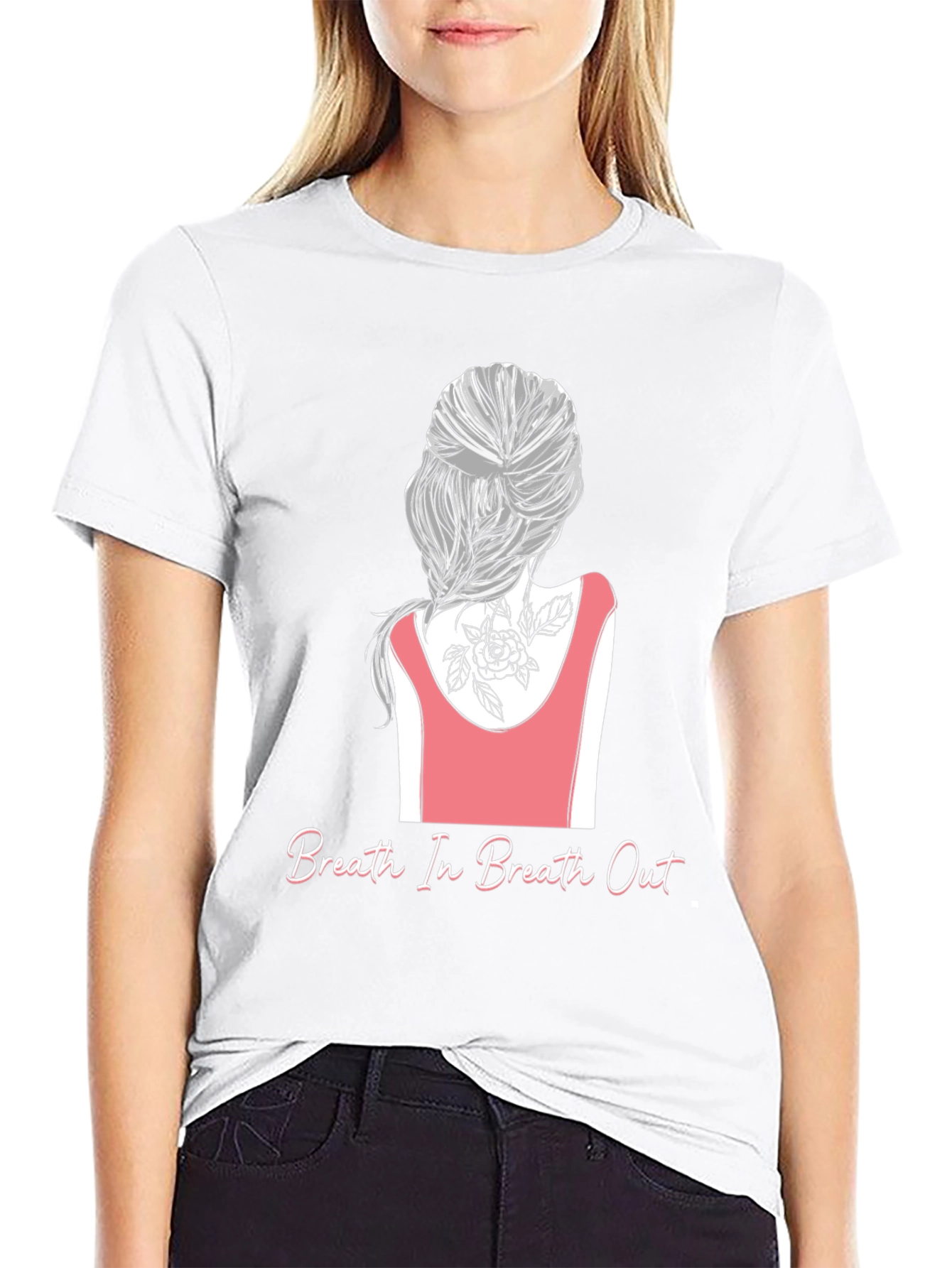 Breath In Breath Out Graphic T-Shirt