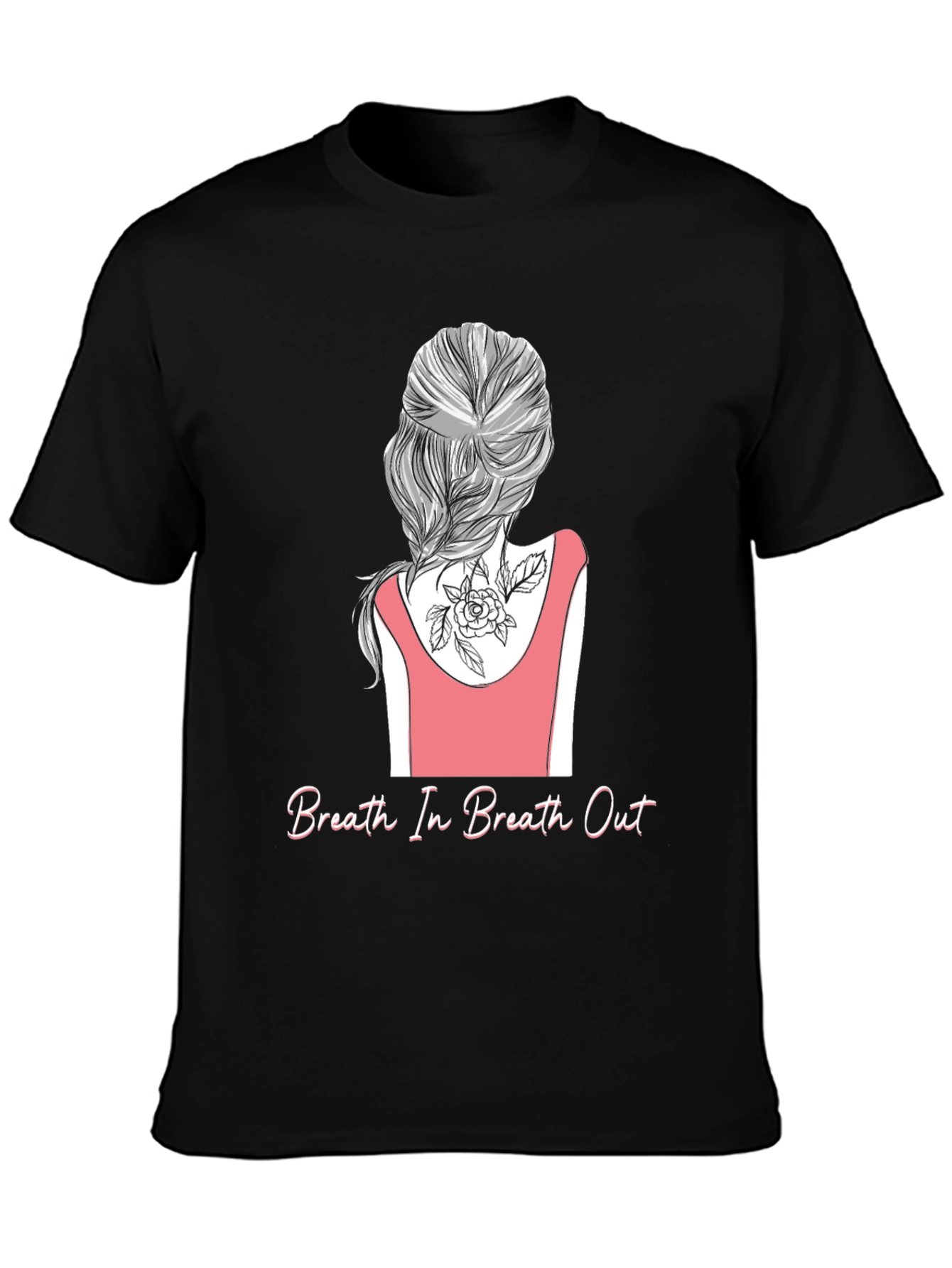 Breath In Breath Out Graphic T-Shirt