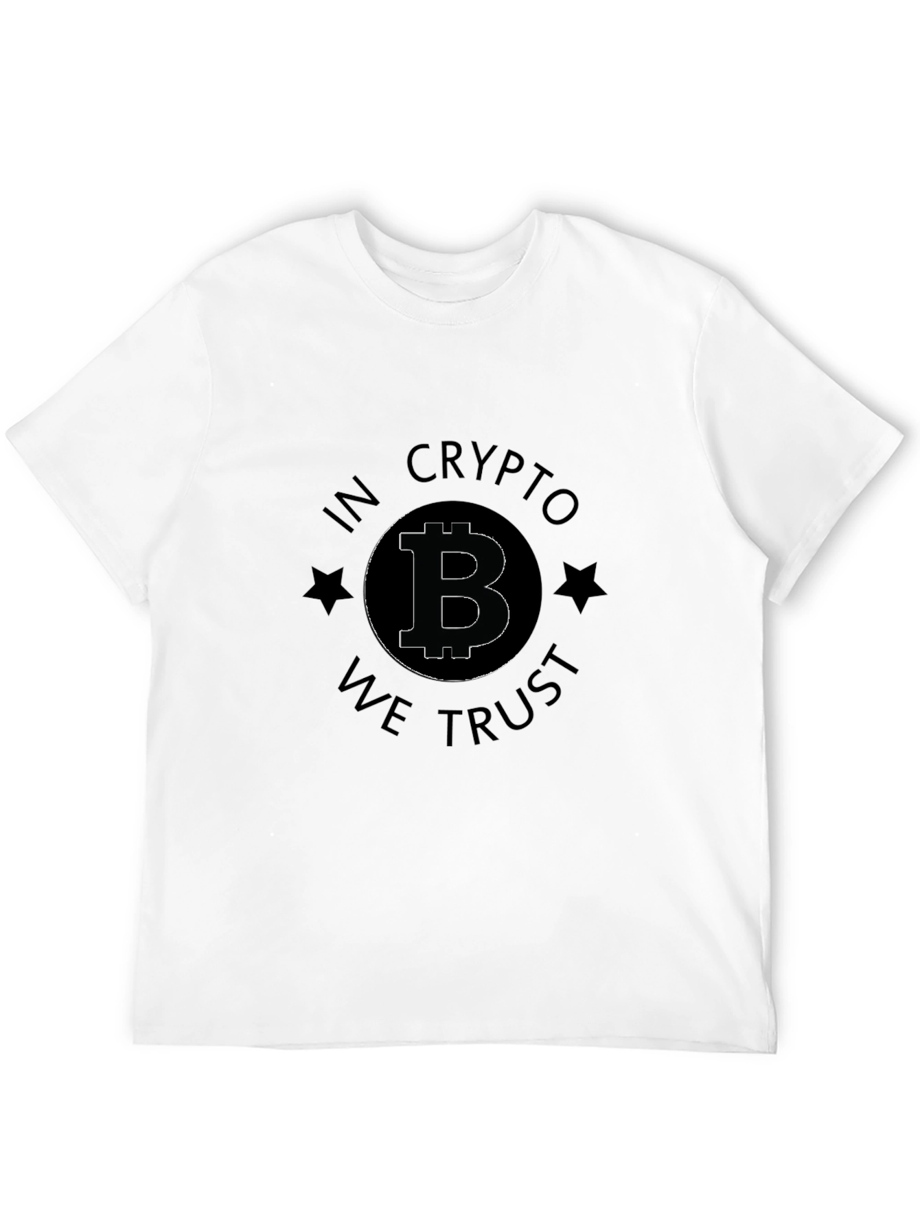 In Crypto We Trust Bitcoin Graphic T-Shirt