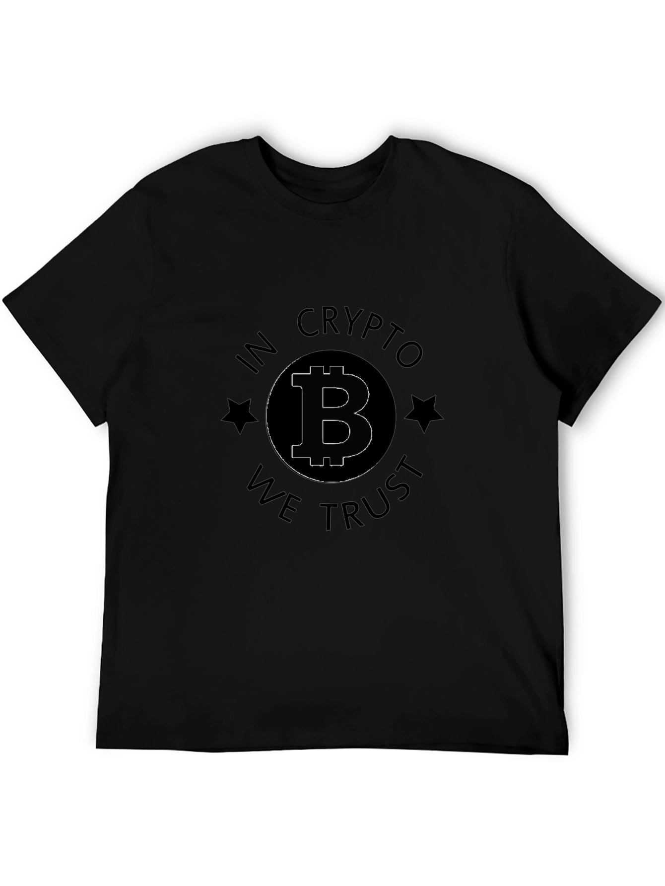 In Crypto We Trust Bitcoin Graphic T-Shirt