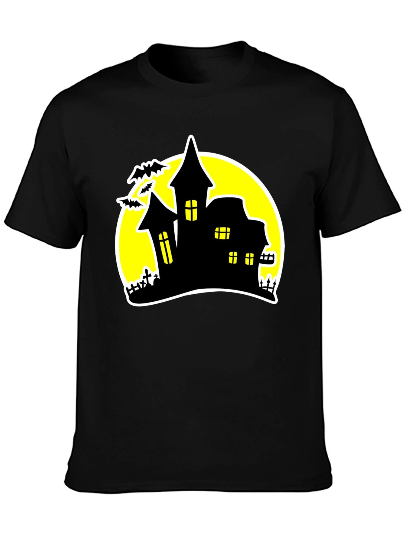 Spooky Halloween Haunted House T-Shirt