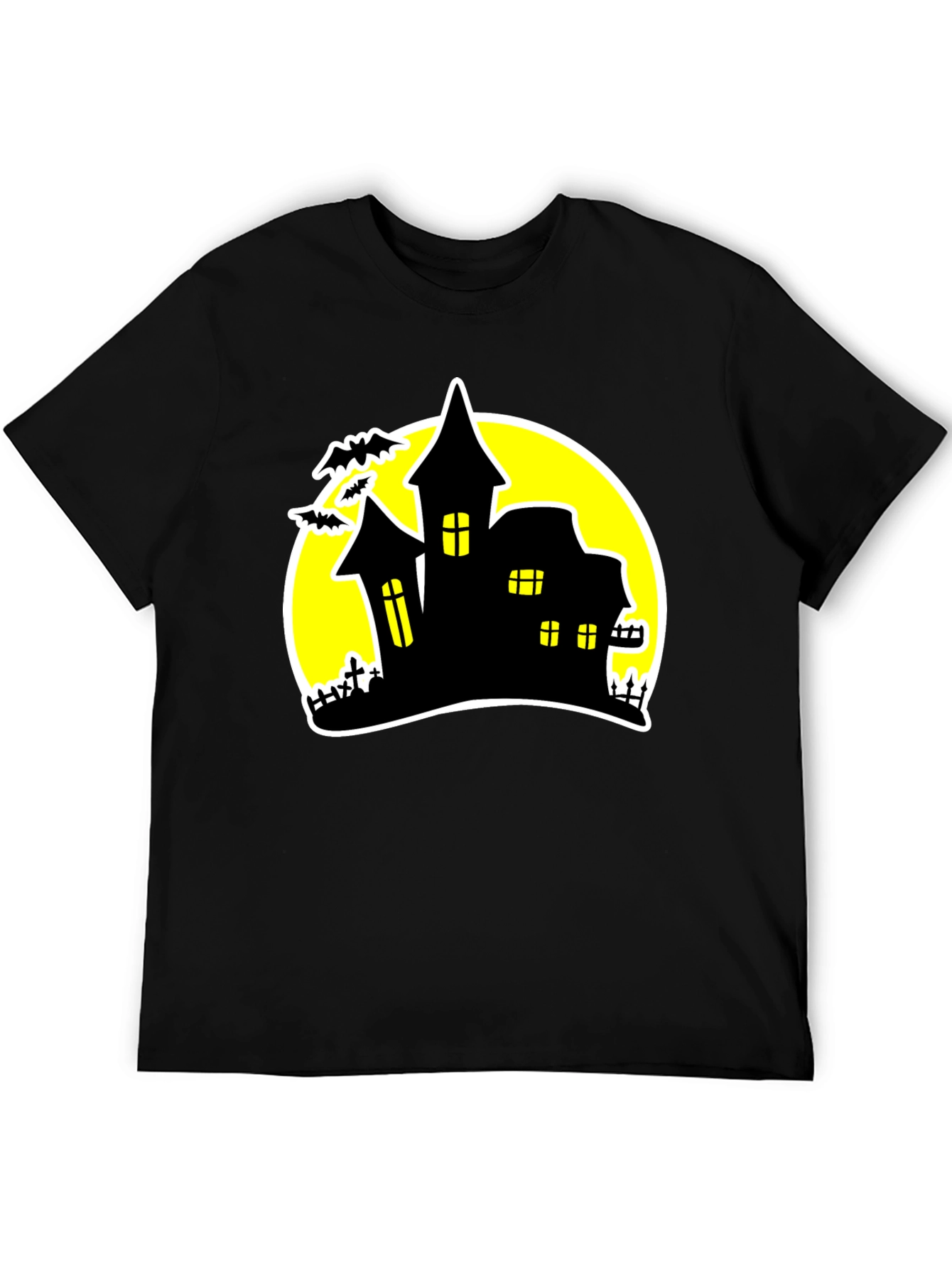 Spooky Halloween Haunted House T-Shirt