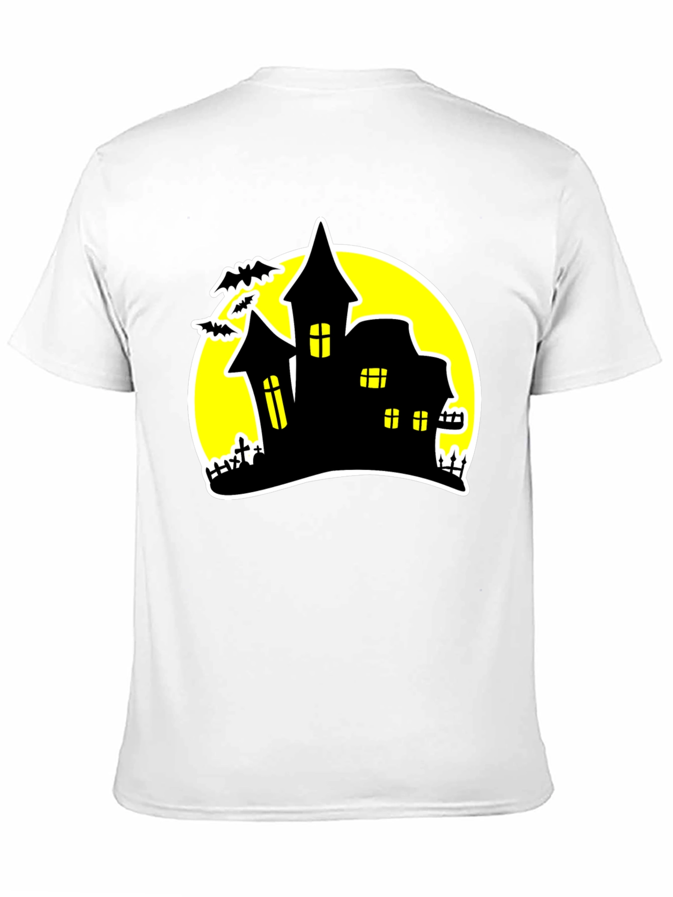 Spooky Halloween Haunted House T-Shirt