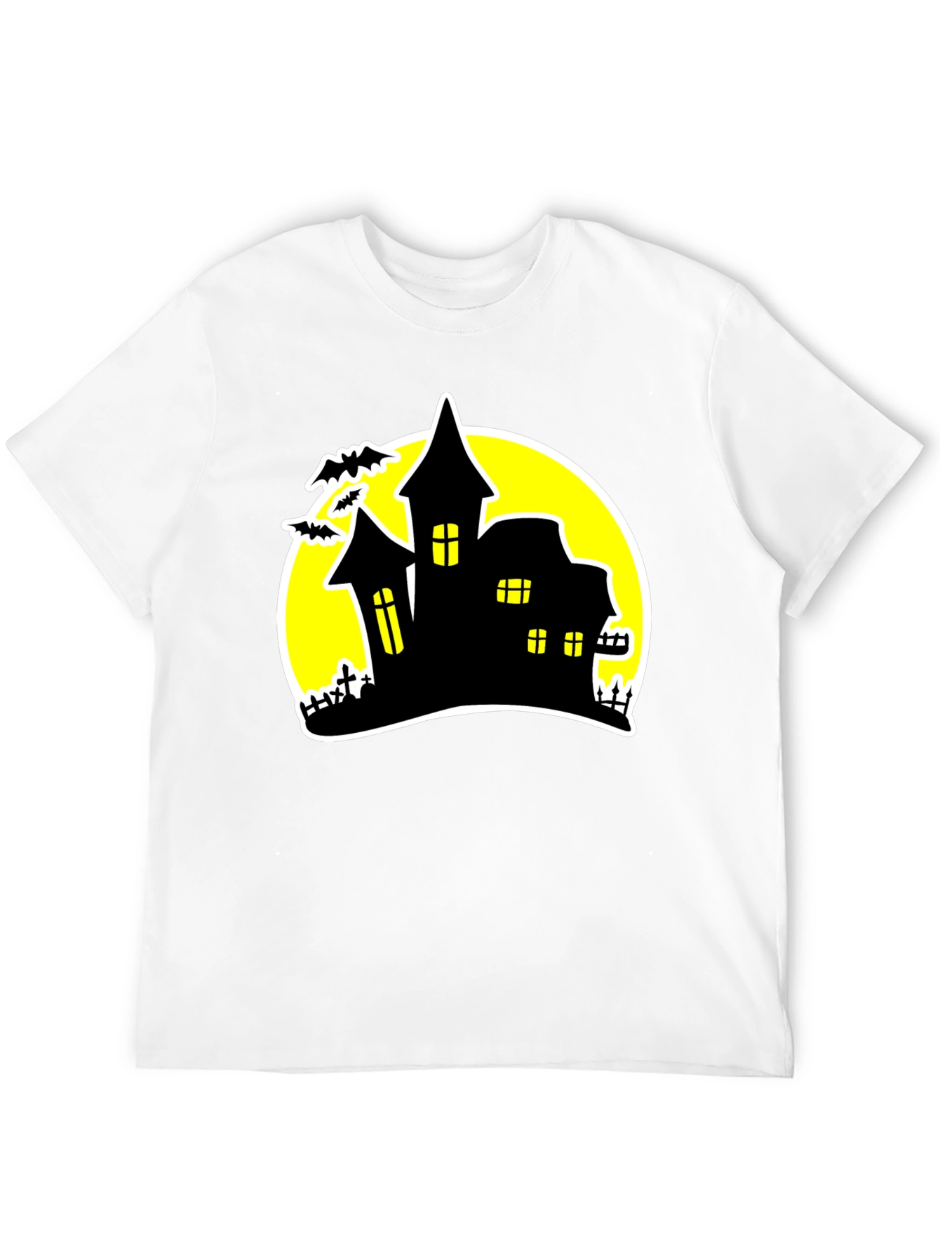 Spooky Halloween Haunted House T-Shirt