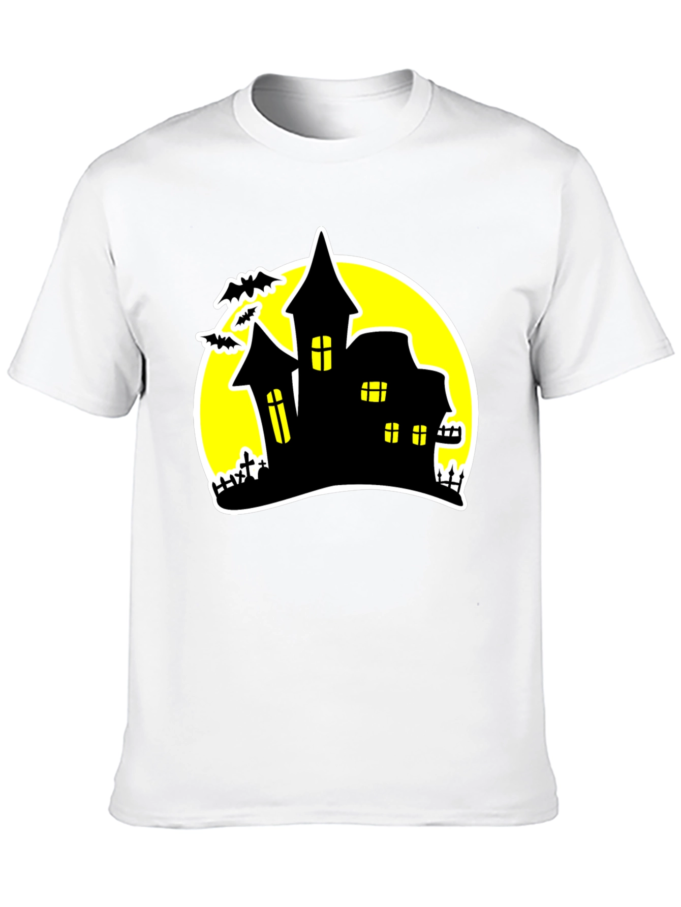 Spooky Halloween Haunted House T-Shirt