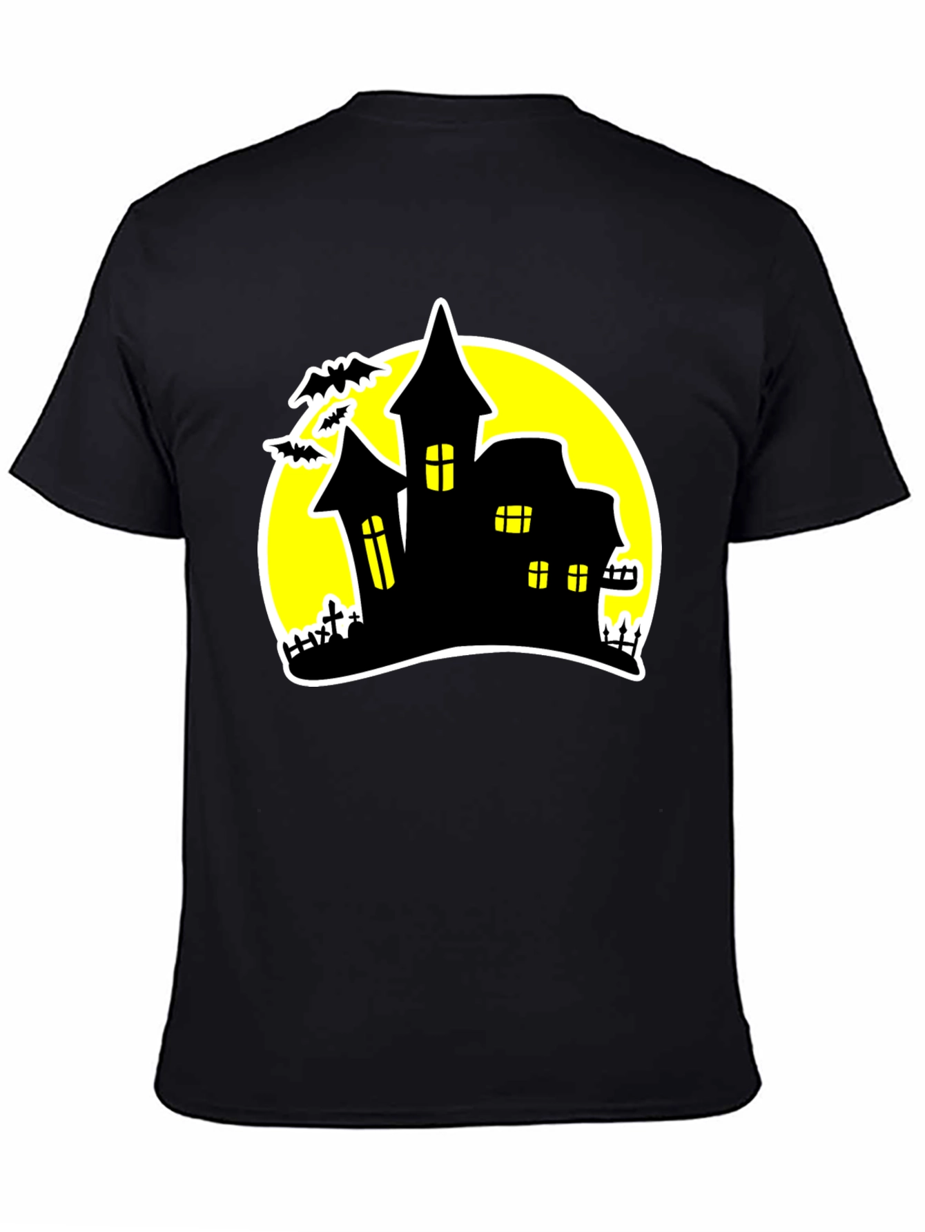 Spooky Halloween Haunted House T-Shirt