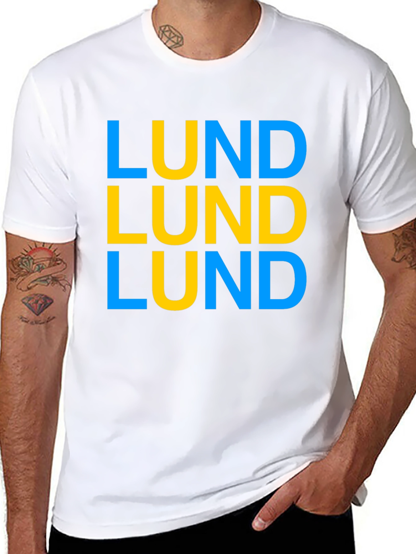 LUND Graphic Tee - Casual Stylish Top