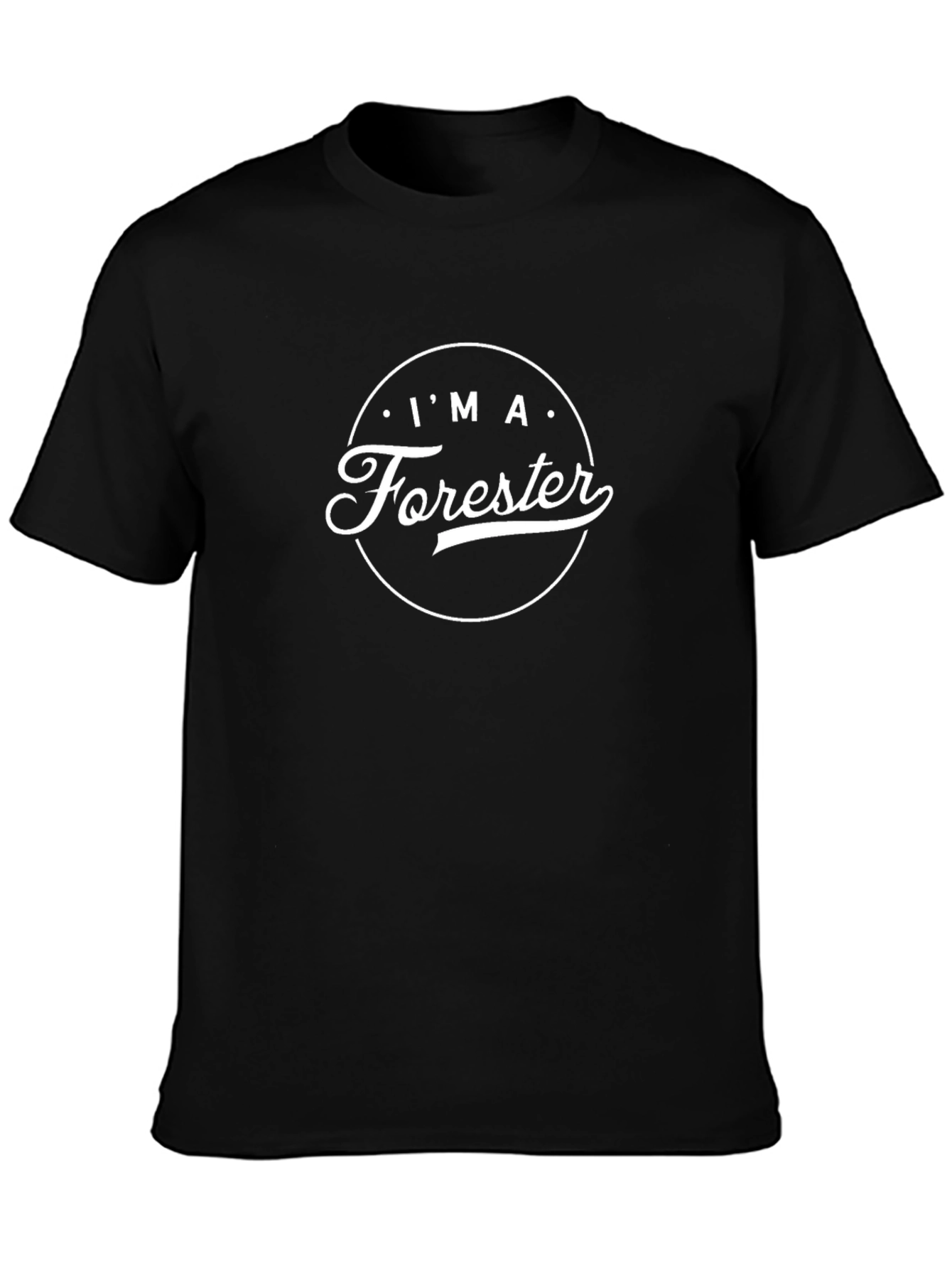 Im A Forester T-Shirt - Black Cotton Tee