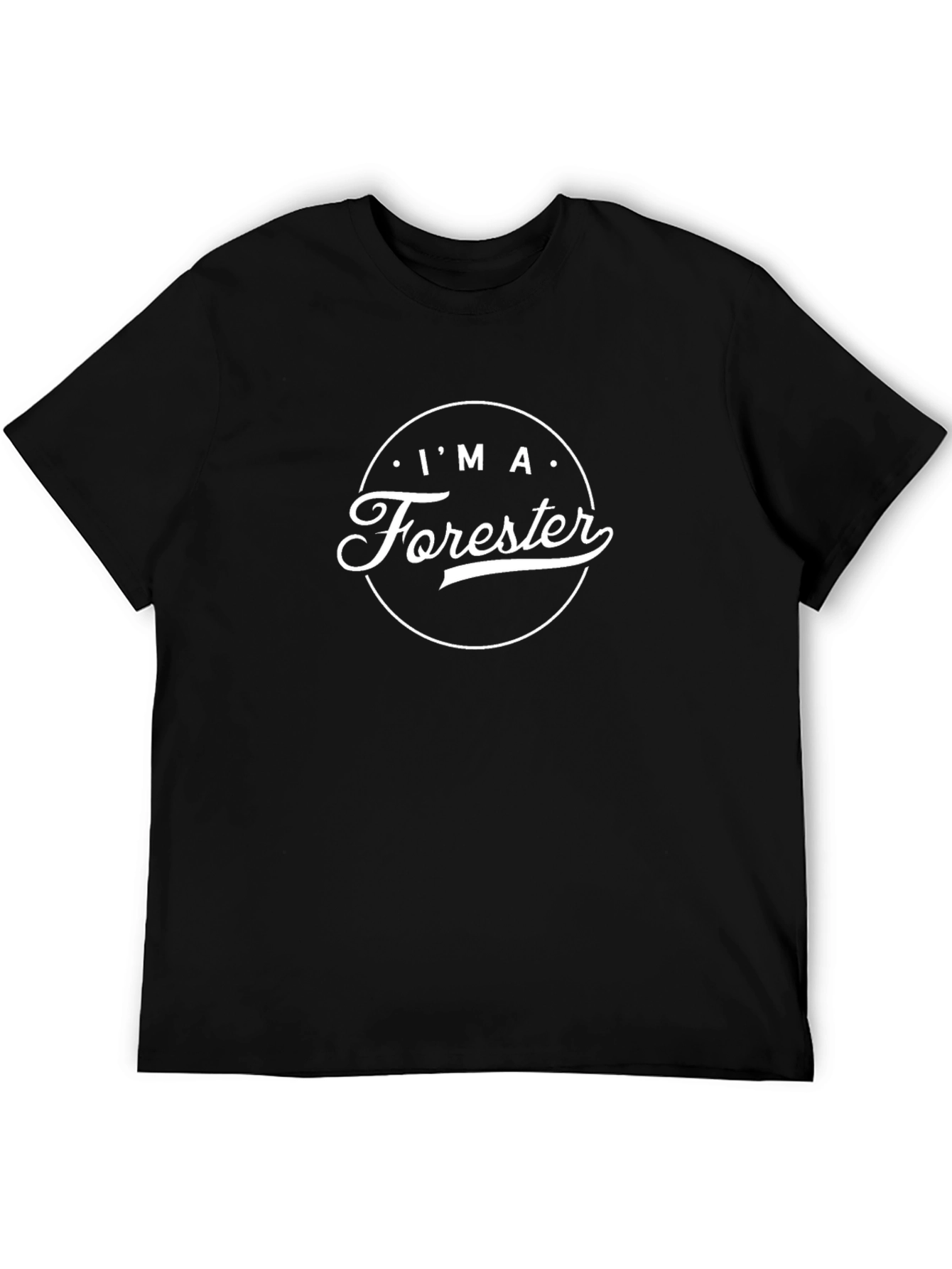Im A Forester T-Shirt - Black Cotton Tee