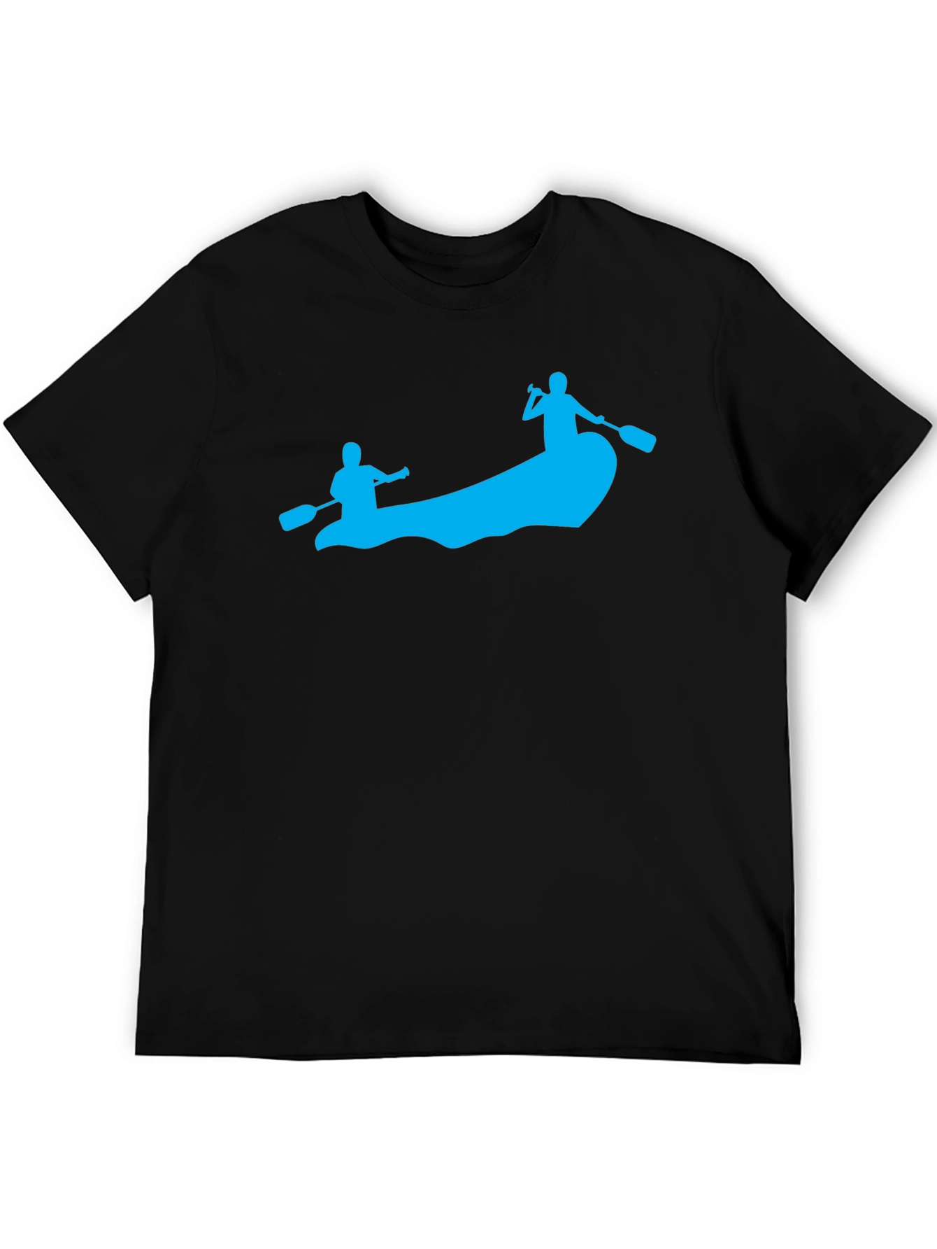 Rafting Adventure Black T-Shirt