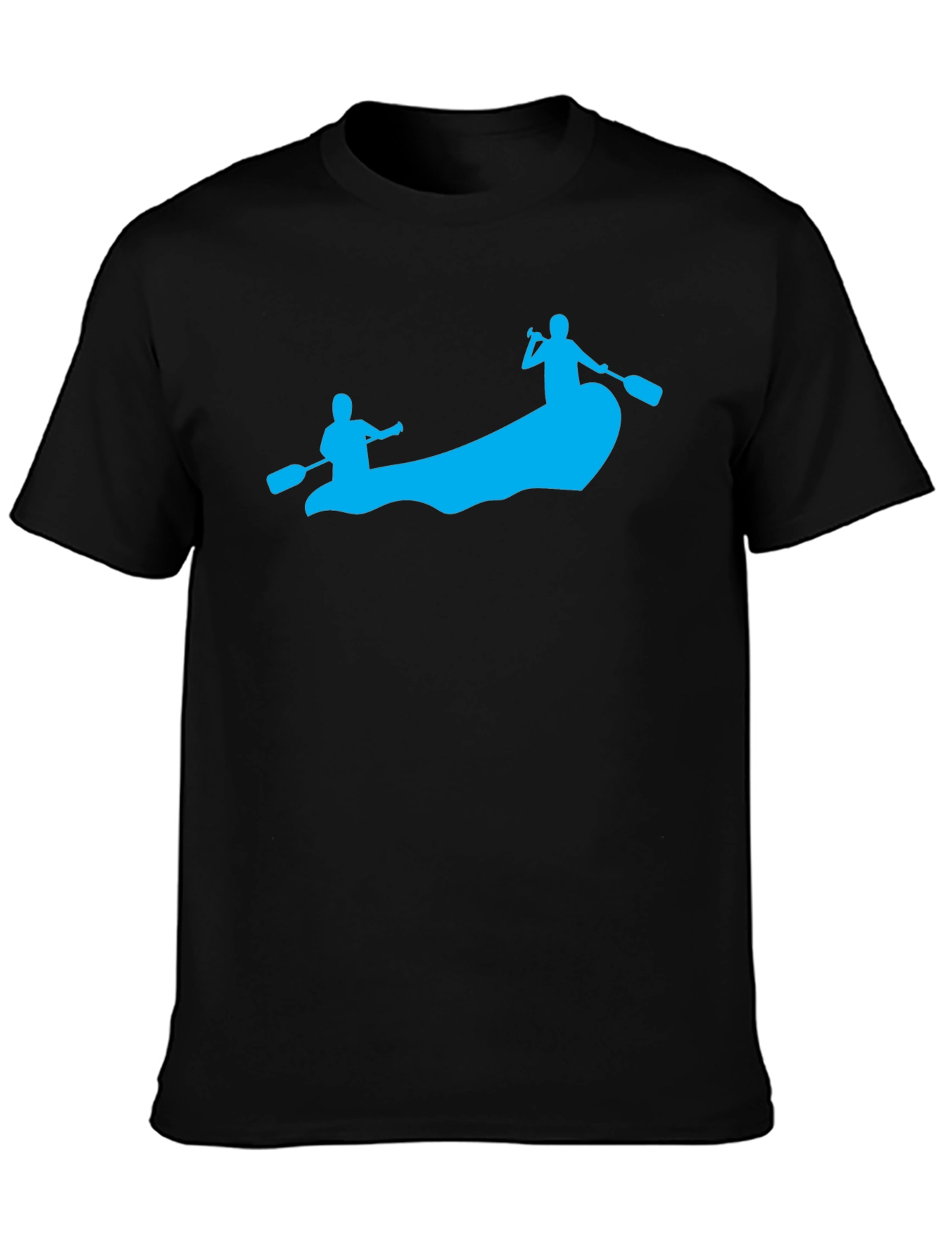 Rafting Adventure Black T-Shirt