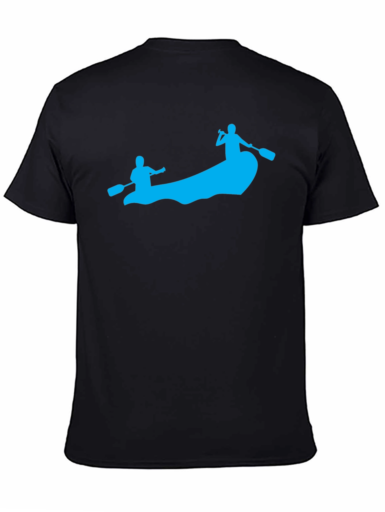 Rafting Adventure Black T-Shirt