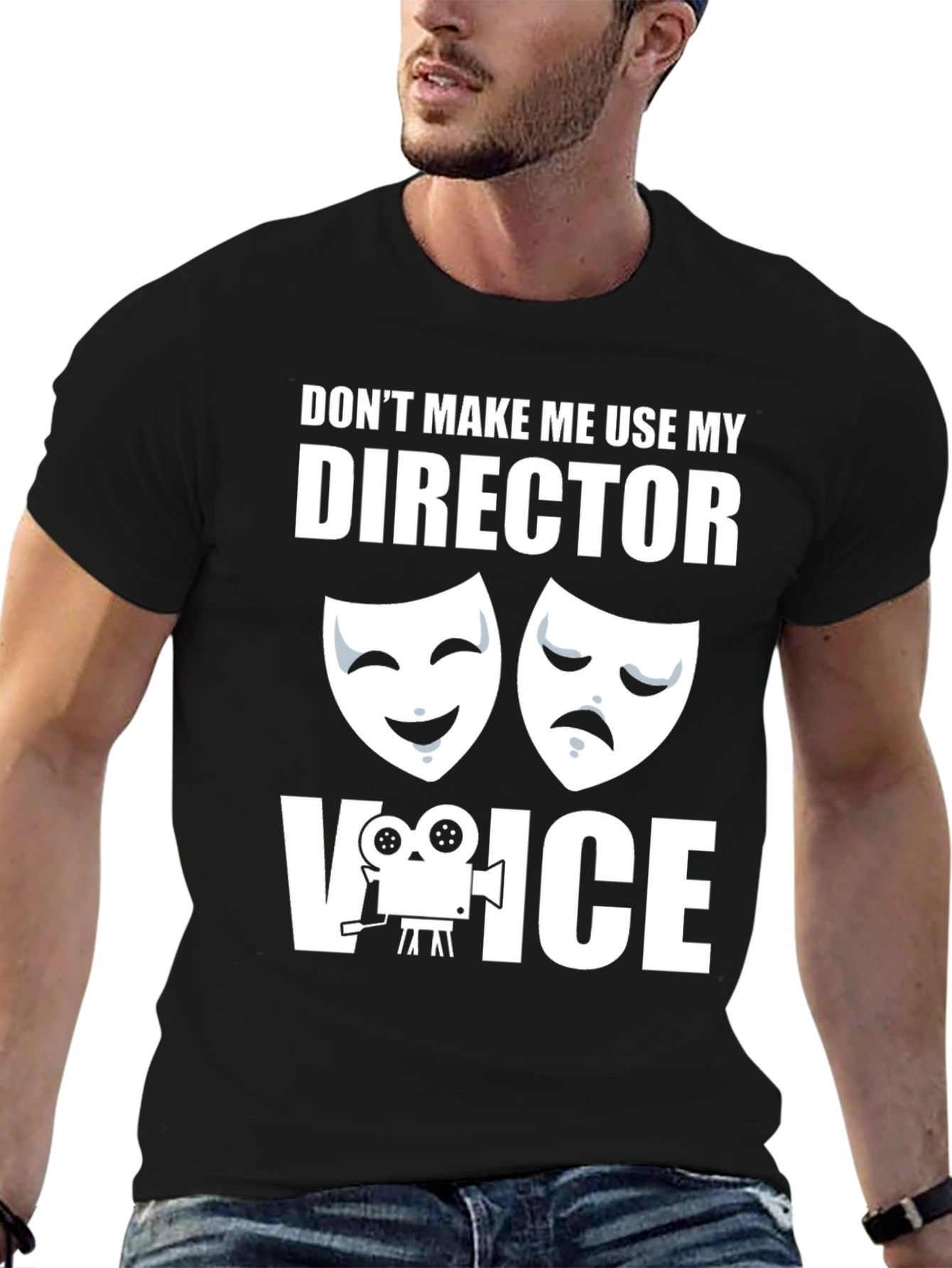 Director Voice T-Shirt - Funny Movie Lover Tee