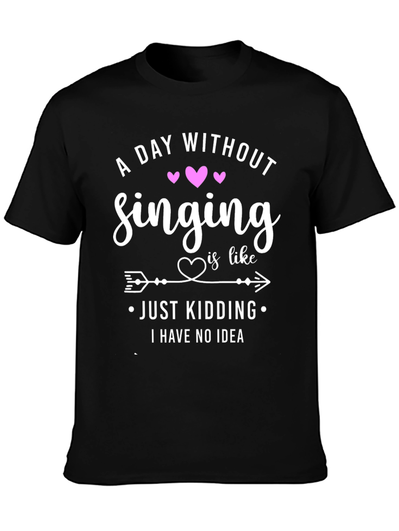 Singing Lover T-Shirt Funny Graphic Tee