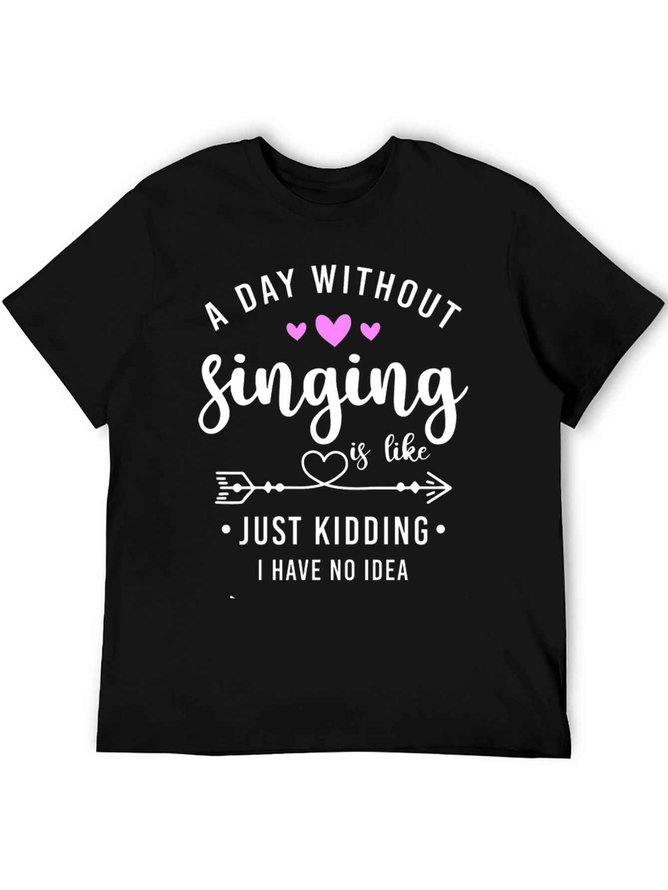 Singing Lover T-Shirt Funny Graphic Tee