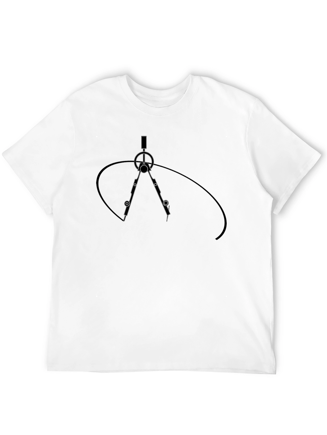Architects Compass Graphic T-Shirt - Black