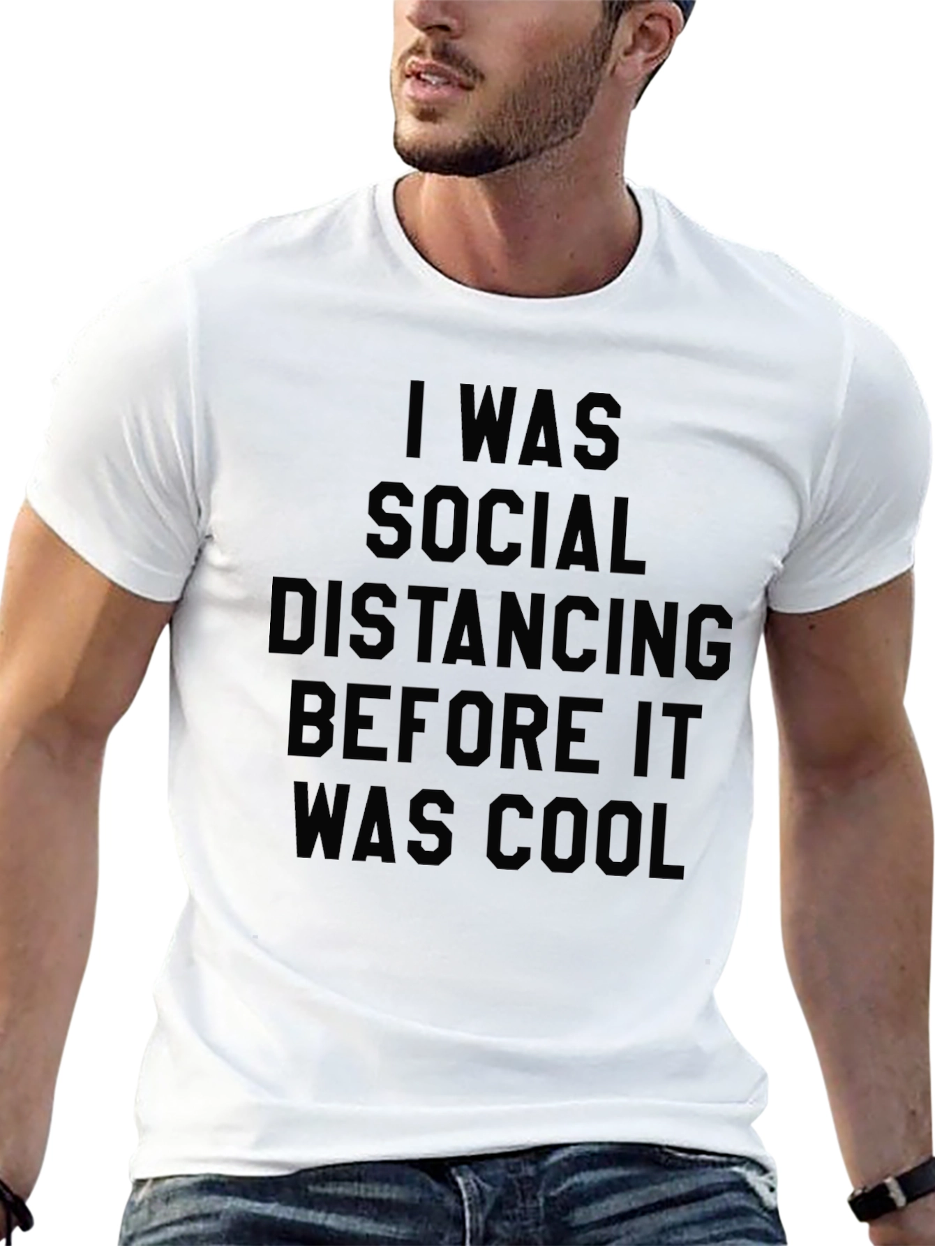 I Was Social Distancing T-Shirt