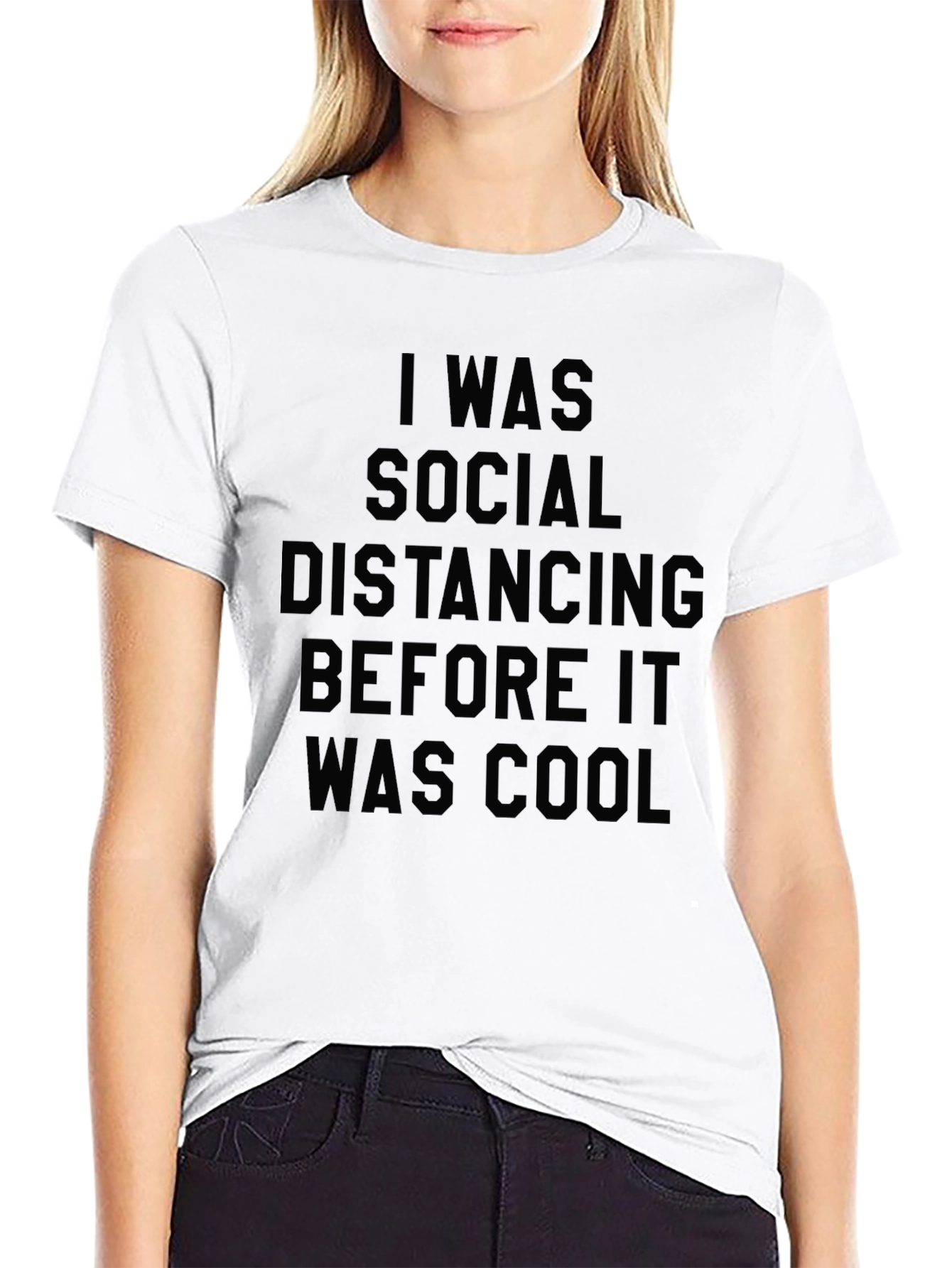 I Was Social Distancing T-Shirt