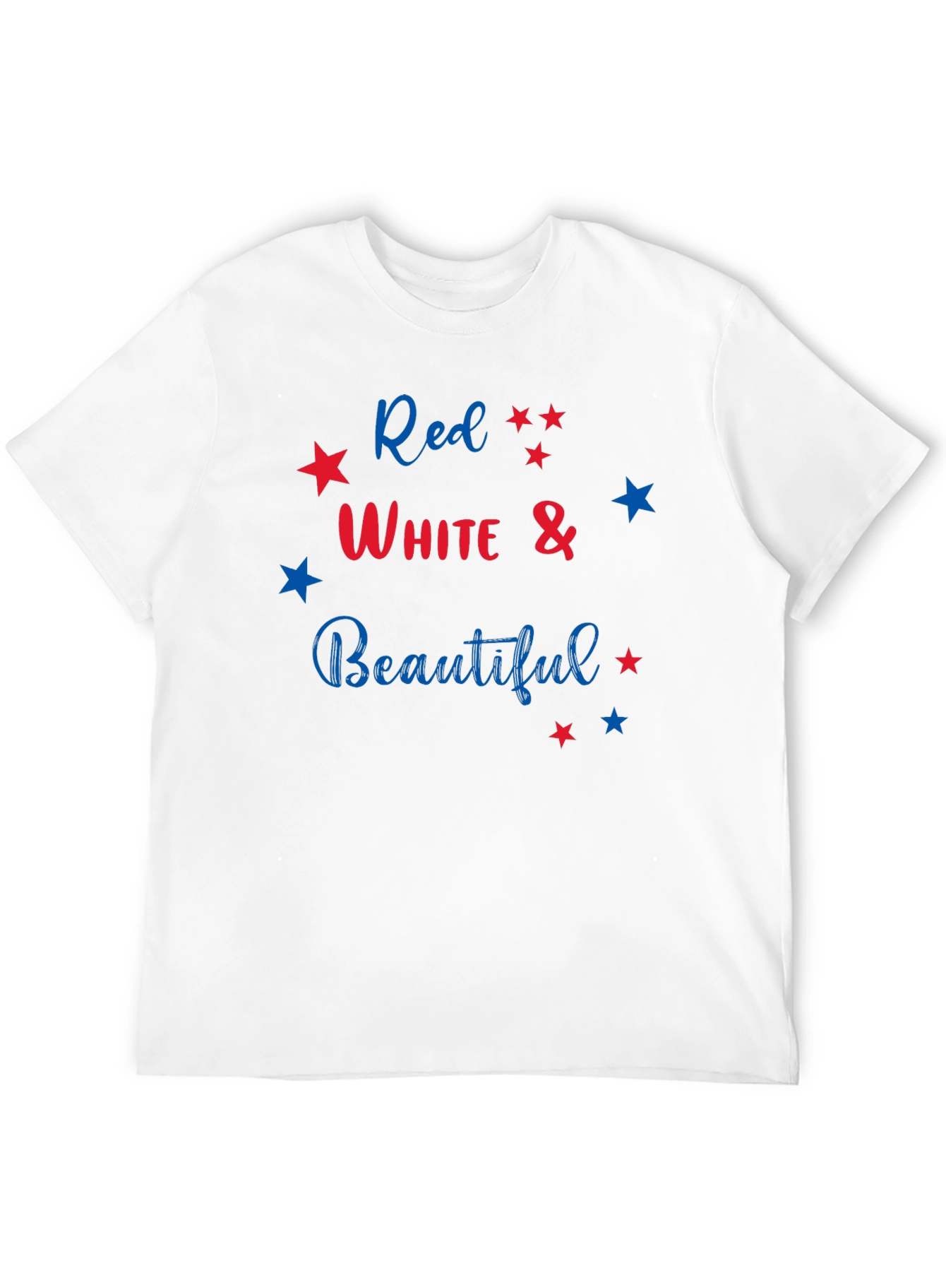 Red White & Beautiful Patriotic T-Shirt