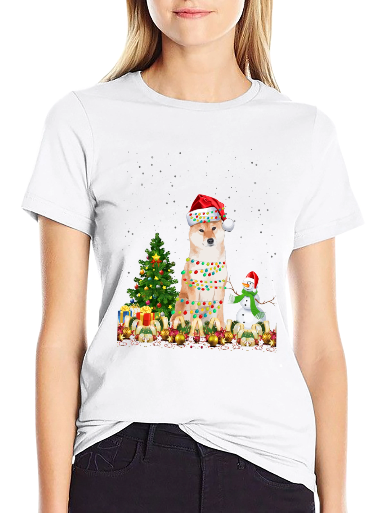 Christmas Shiba Inu T-Shirt