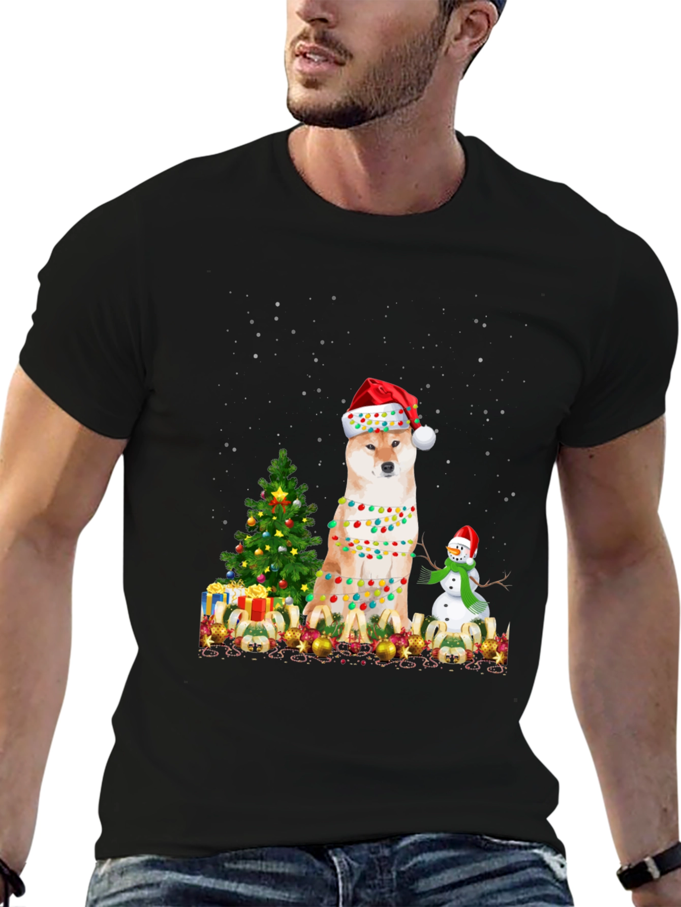 Christmas Shiba Inu T-Shirt