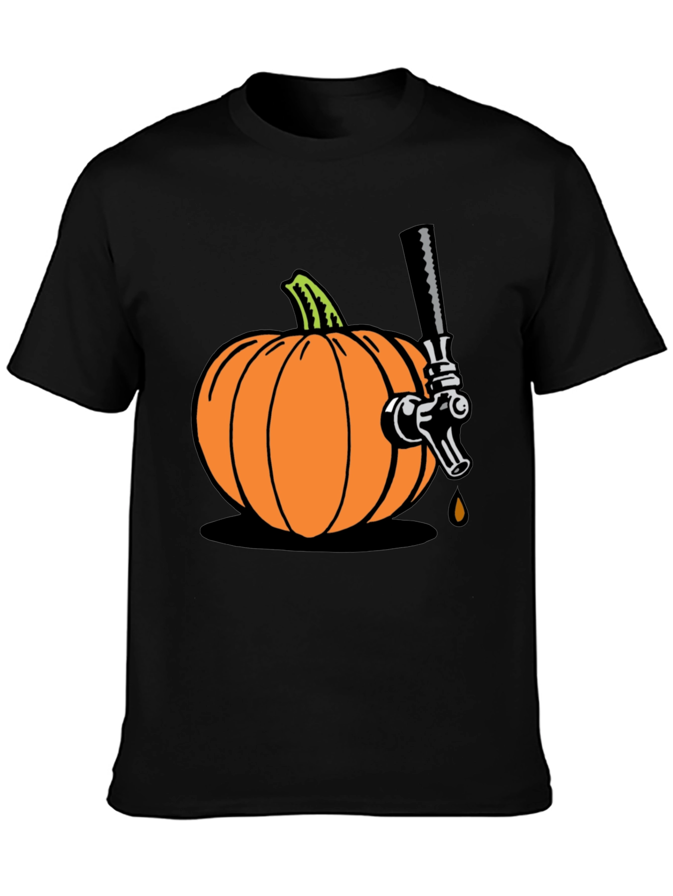 Pumpkin Beer Tap Graphic Tee