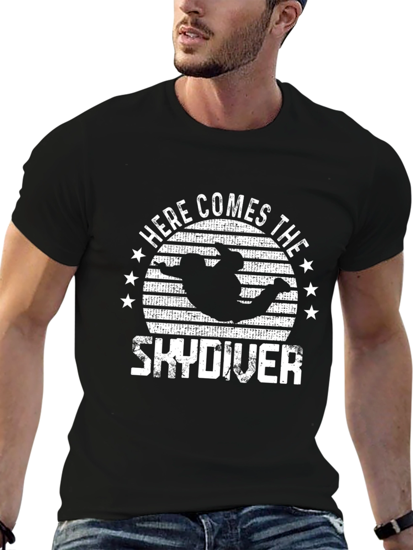 Skydiving T-Shirt - Here Comes the Skydiver