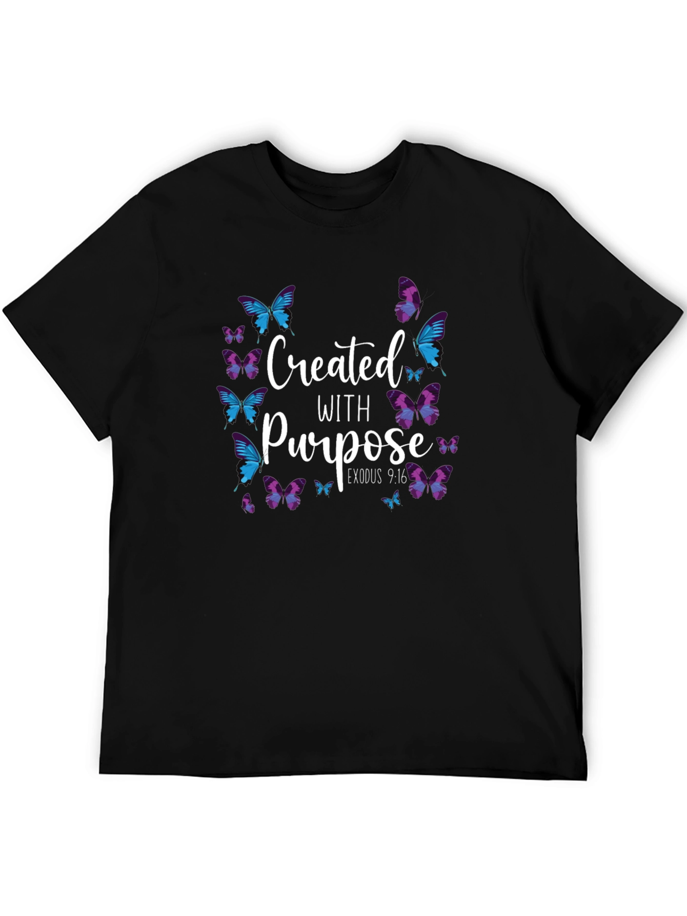 Created with Purpose Butterfly T-Shirt