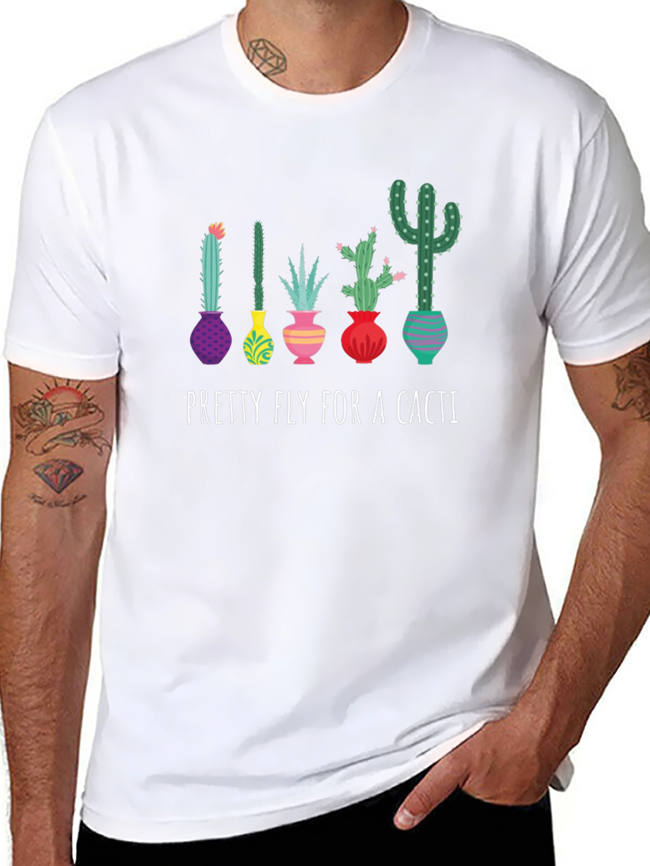 Pretty Fly for a Cacti Graphic Tee
