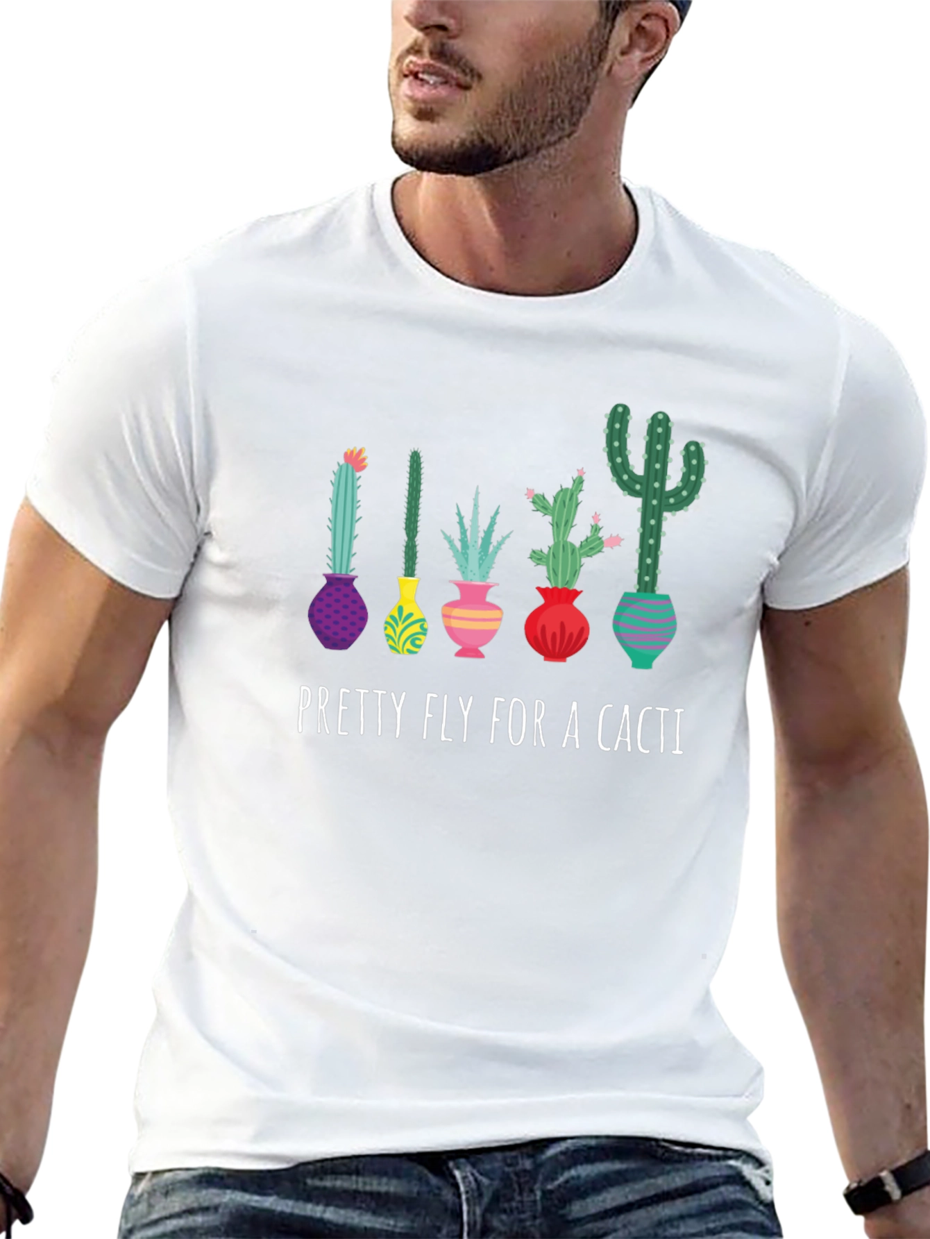Pretty Fly for a Cacti Graphic Tee