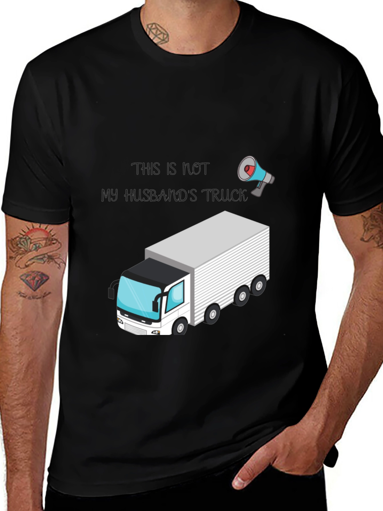 Husbands Truck T-Shirt - Novelty Tee
