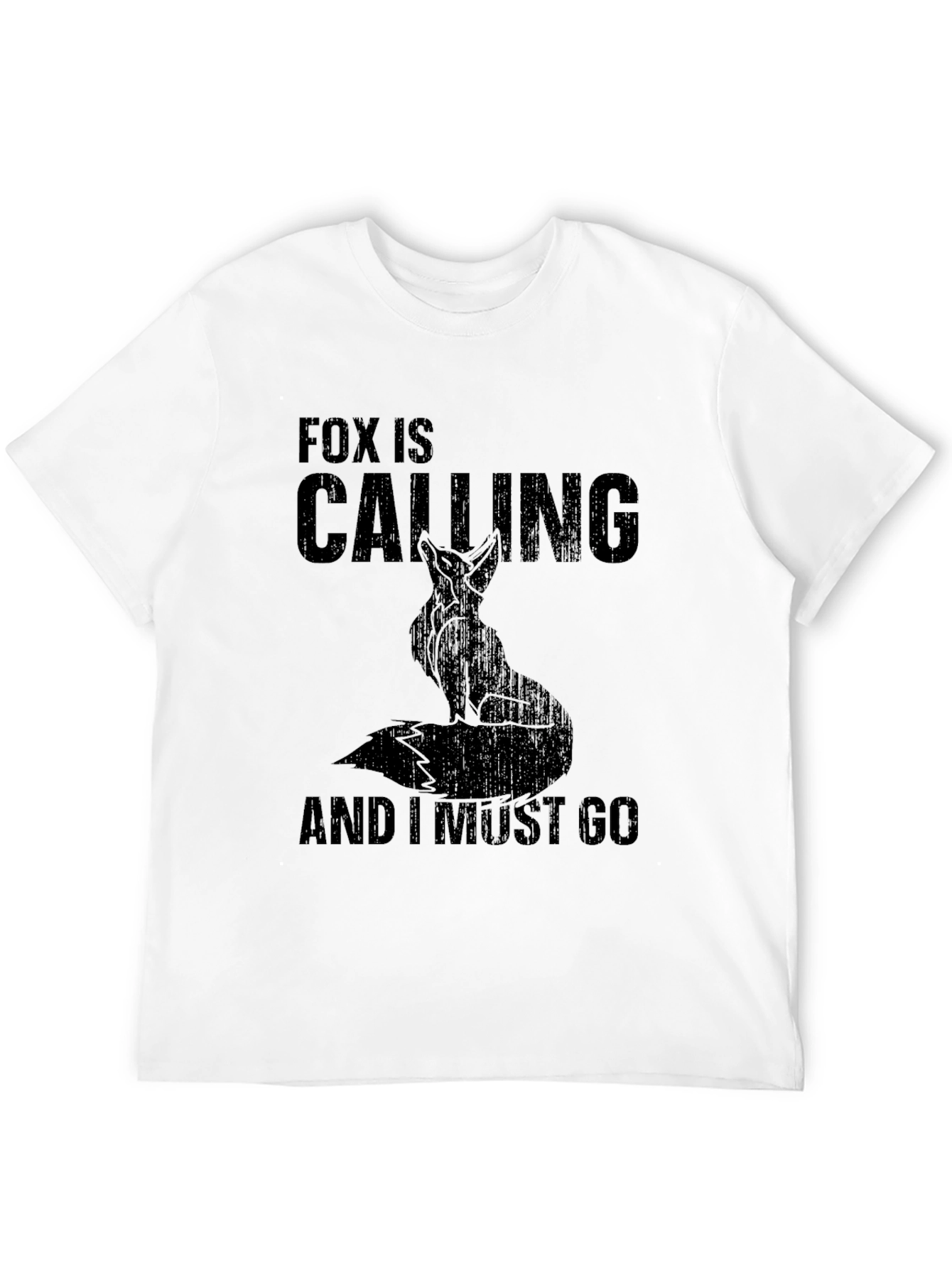 Fox Calling Graphic T-Shirt