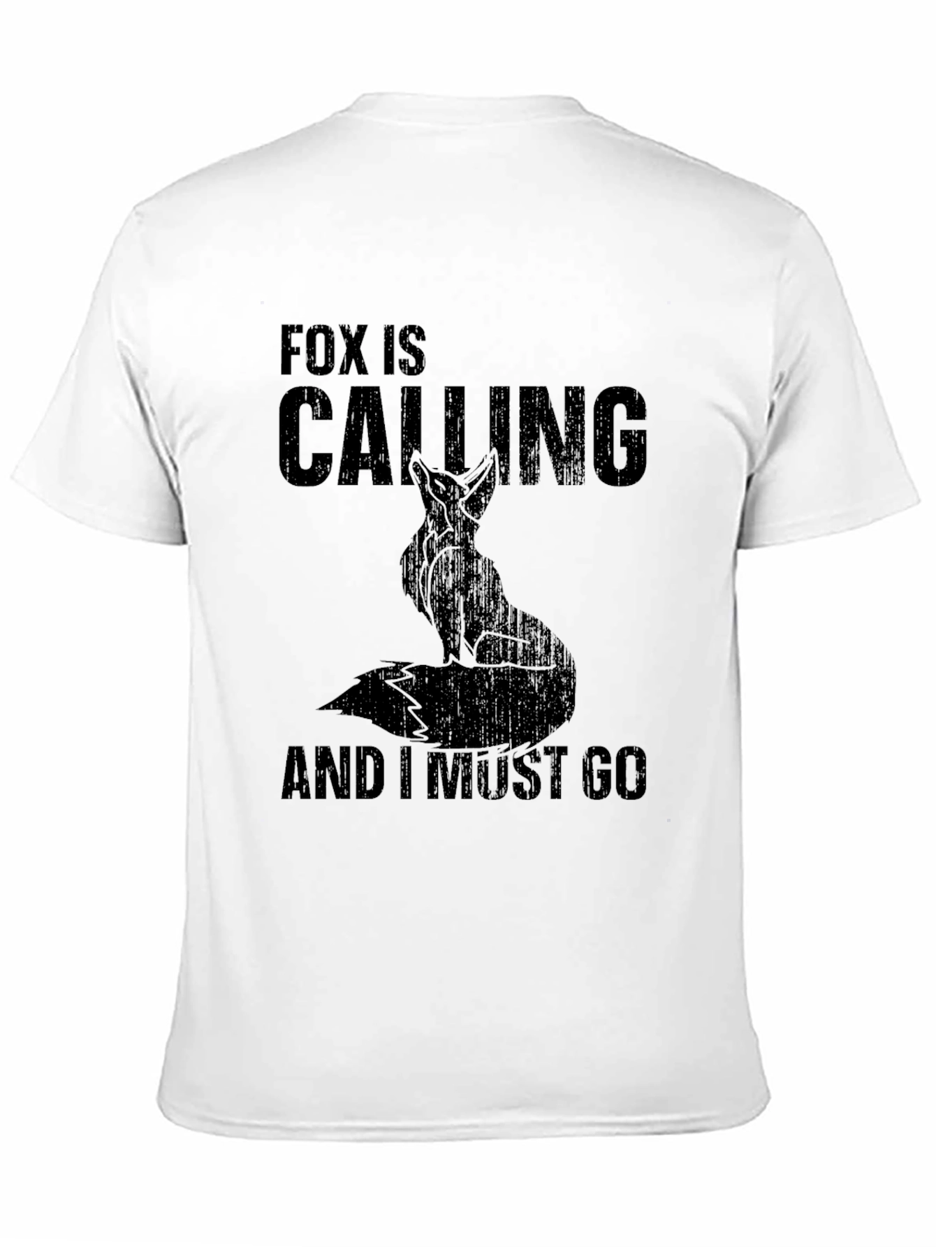 Fox Calling Graphic T-Shirt