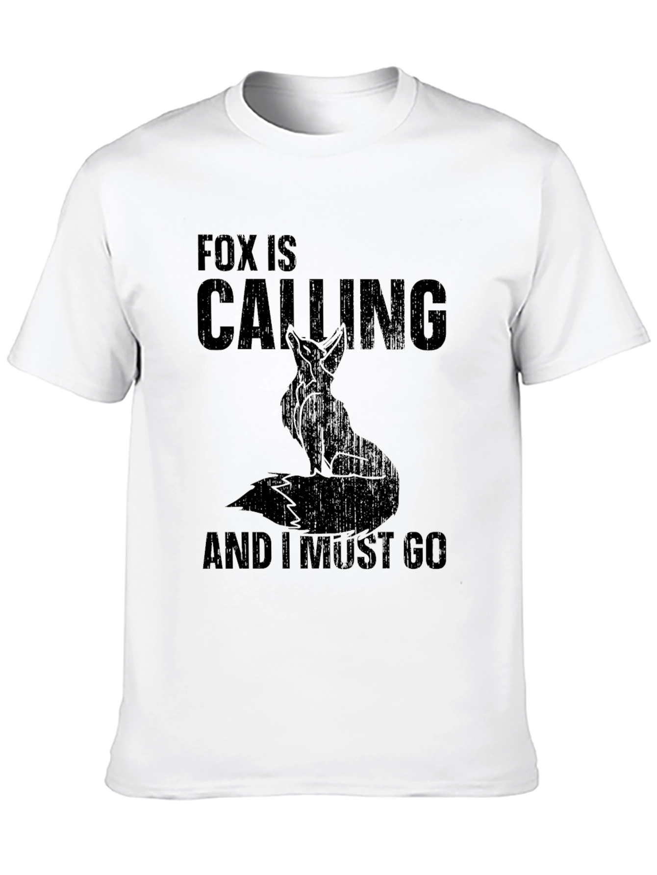 Fox Calling Graphic T-Shirt