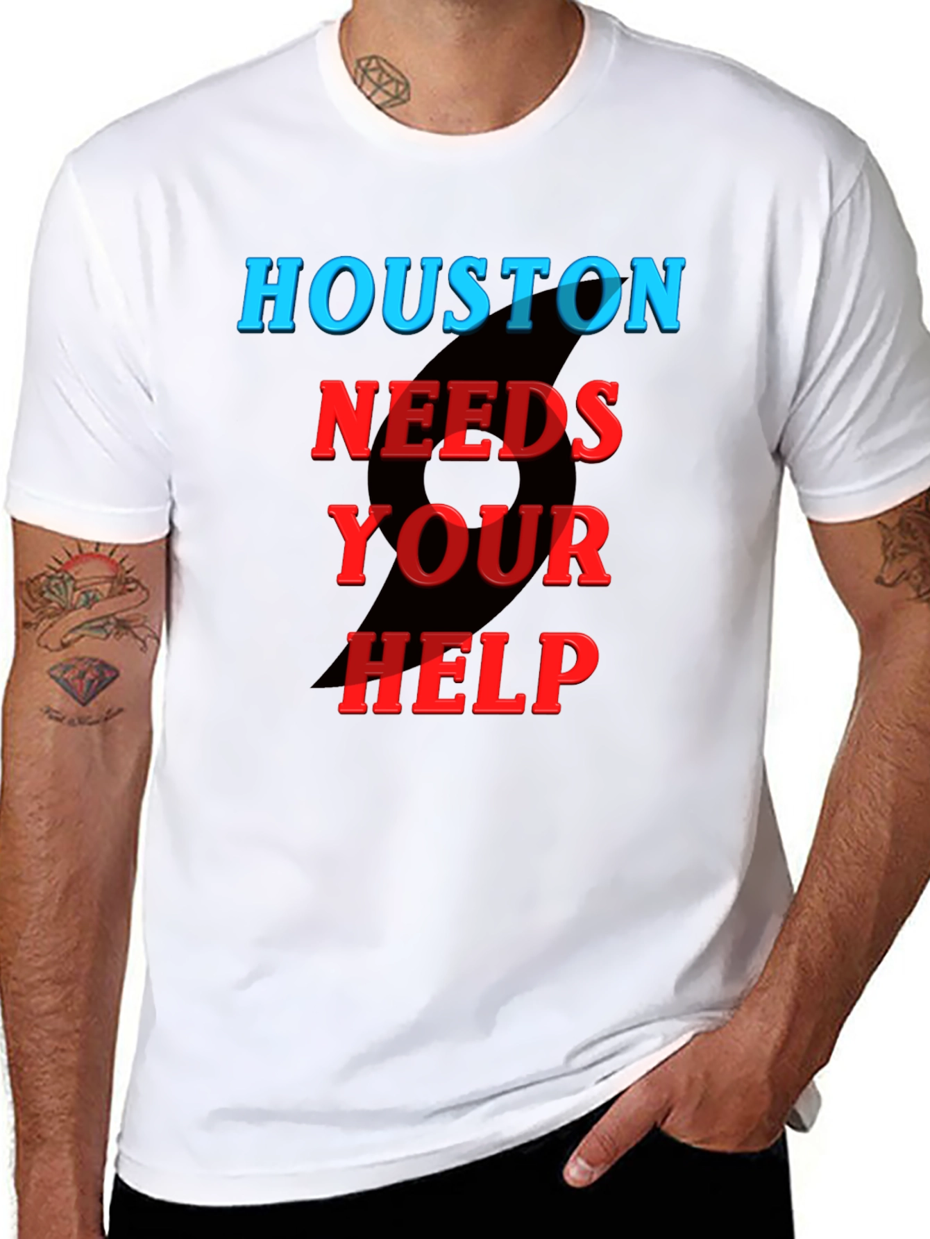 Houston Needs Your Help T-Shirt