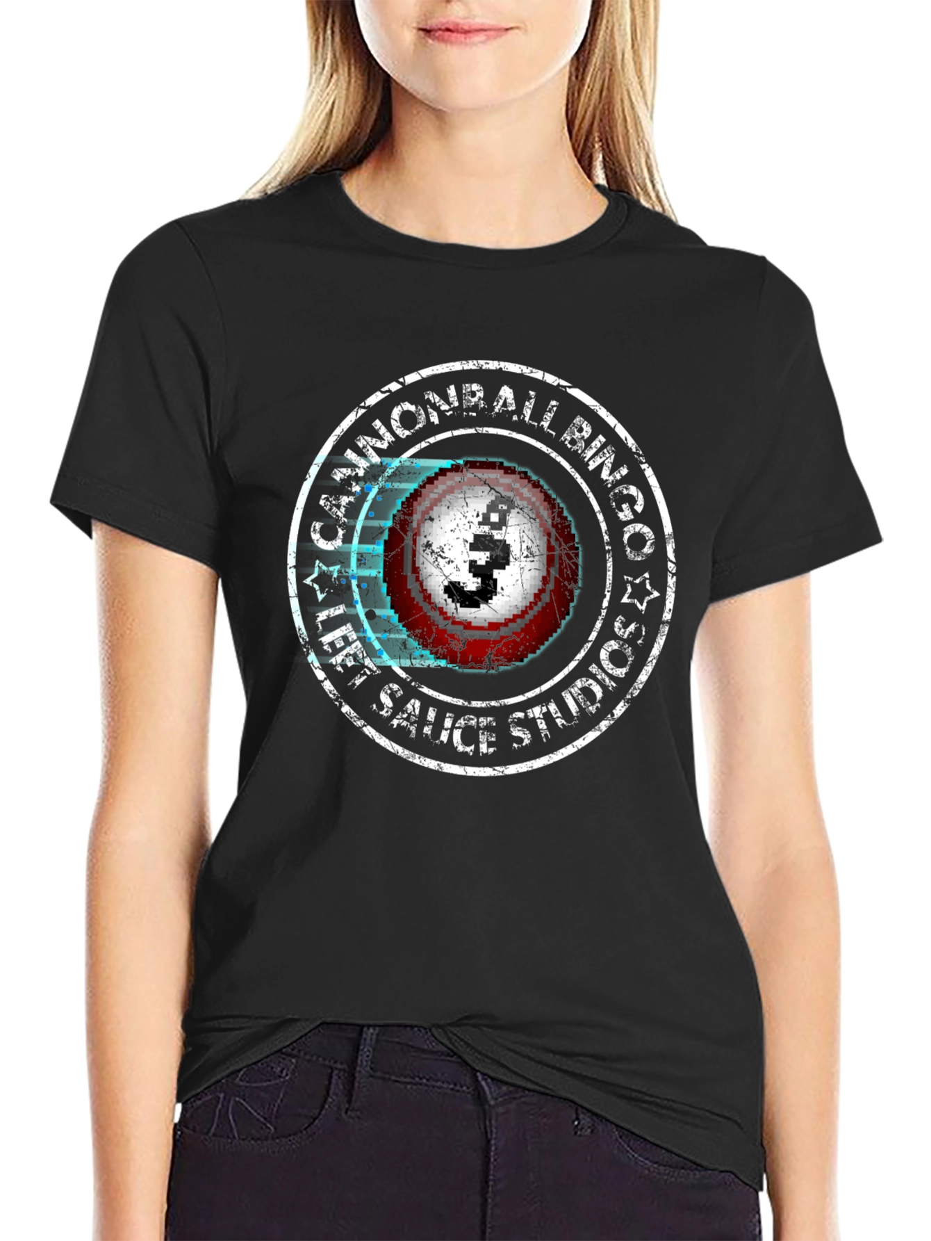 Cannonball Bingo T-Shirt - Left Sauce Studios