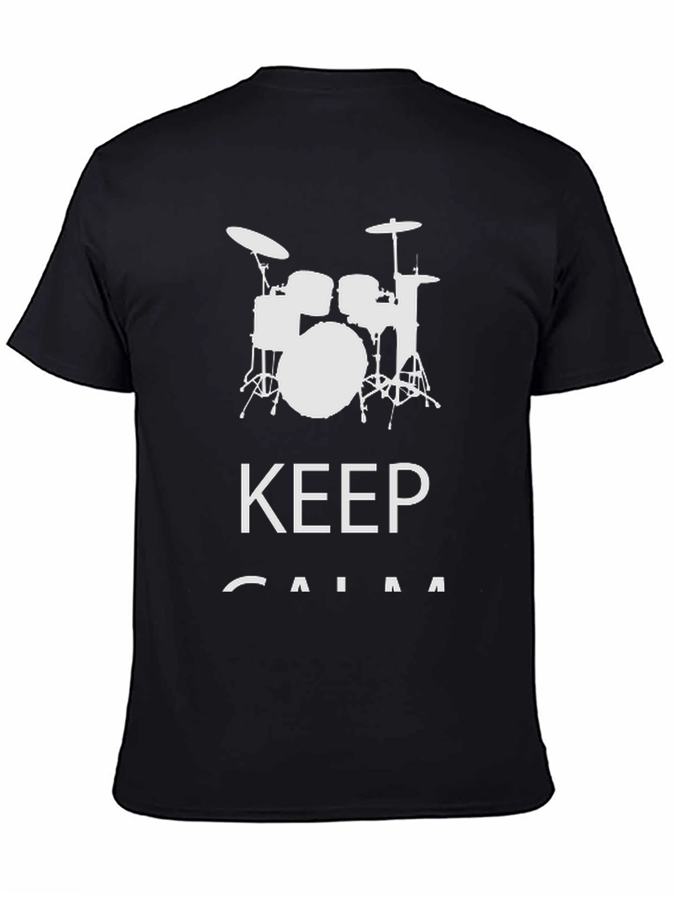 Keep Calm Drummer T-Shirt - Music Lover Tee