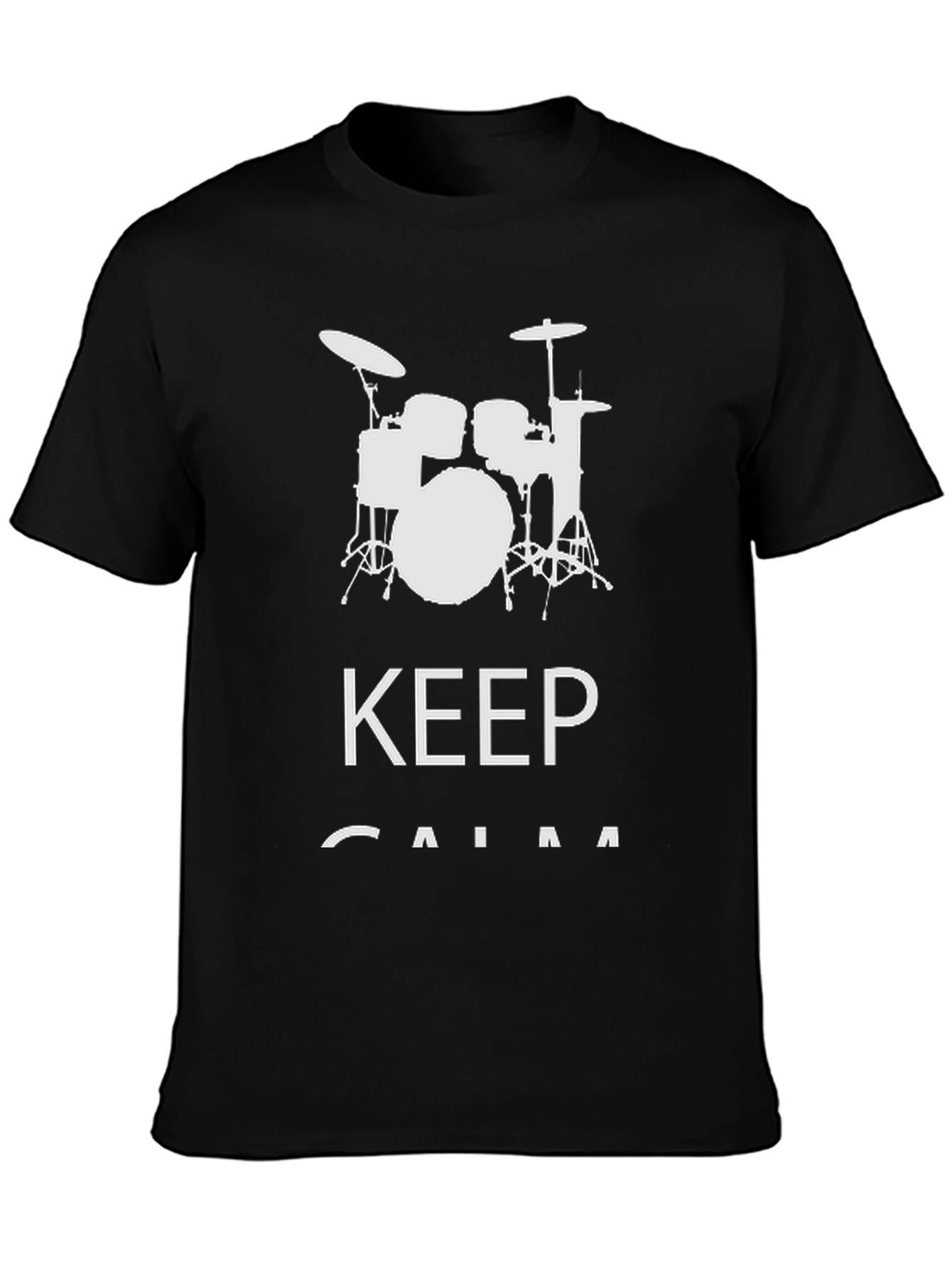 Keep Calm Drummer T-Shirt - Music Lover Tee