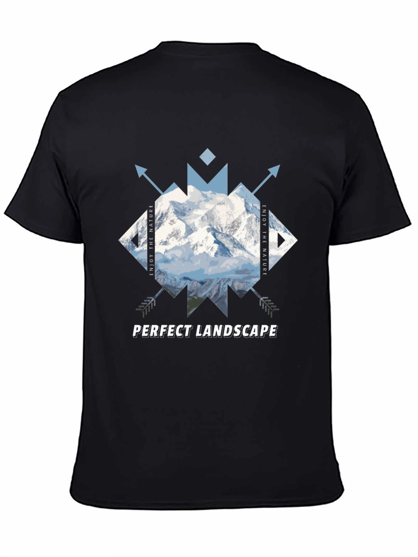 Mountain Graphic Tee - Perfect Landscape Design