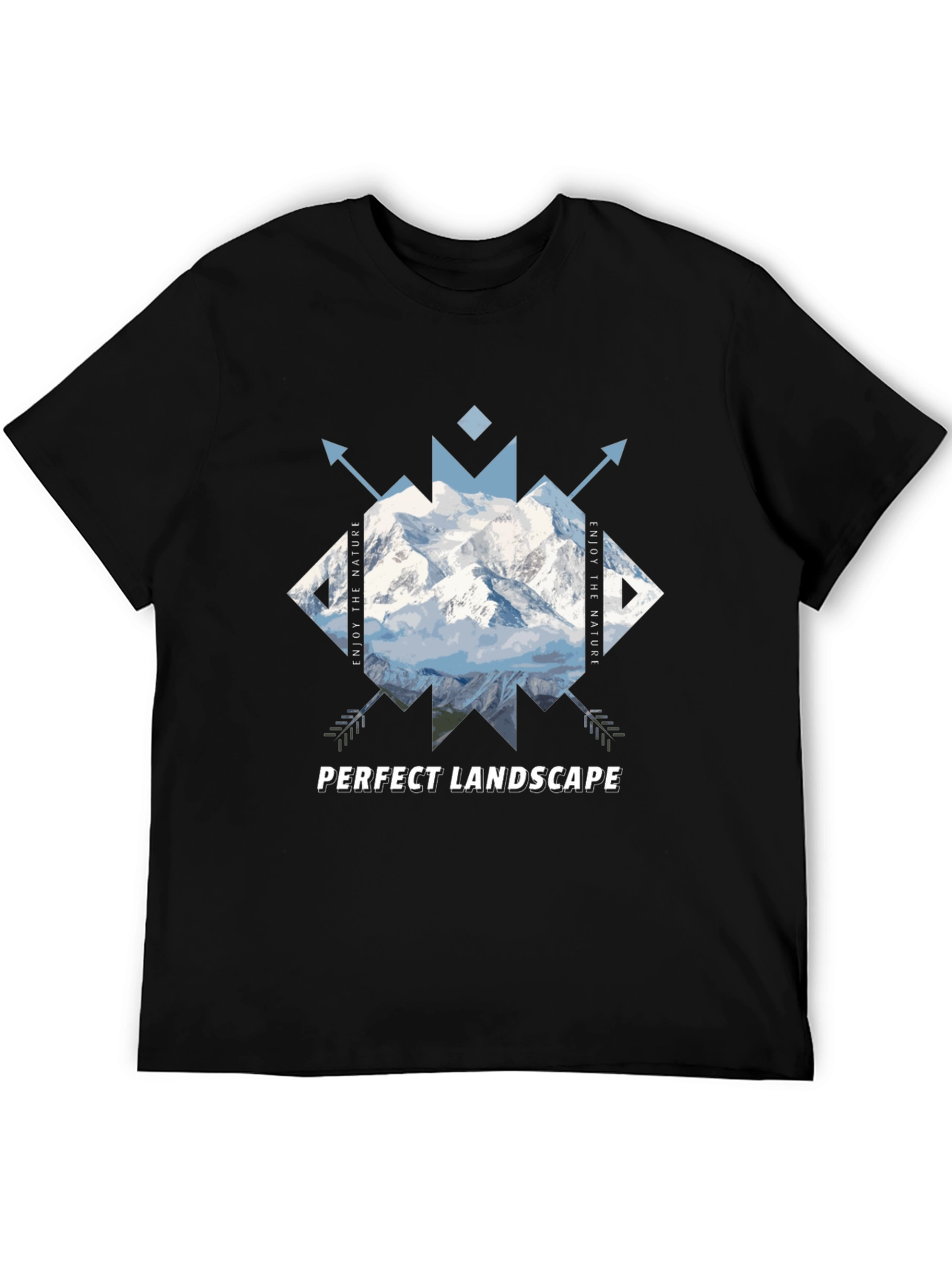 Mountain Graphic Tee - Perfect Landscape Design