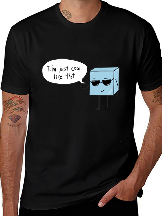 Cool Ice Cube Graphic Tee - Black Humor T-Shirt