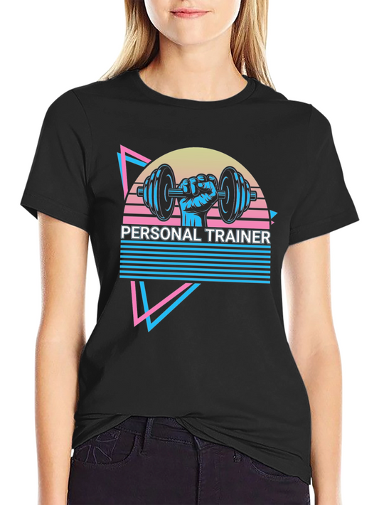 Retro Personal Trainer T-Shirt - Gym Fitness Apparel