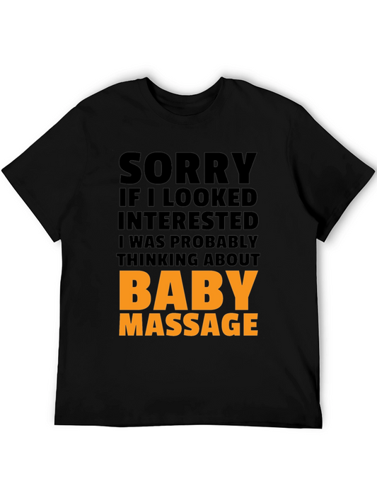 Baby Massage Funny Graphic T-Shirt