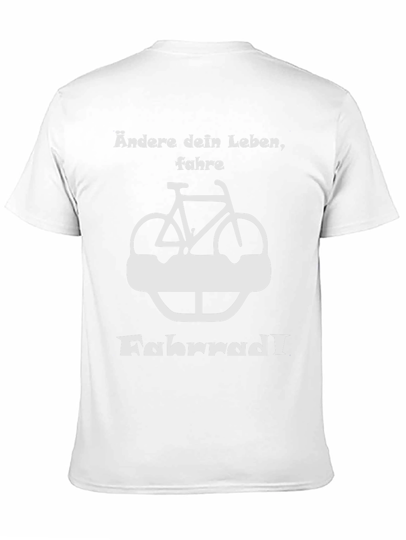 Ändere dein Leben Fahrrad T-Shirt