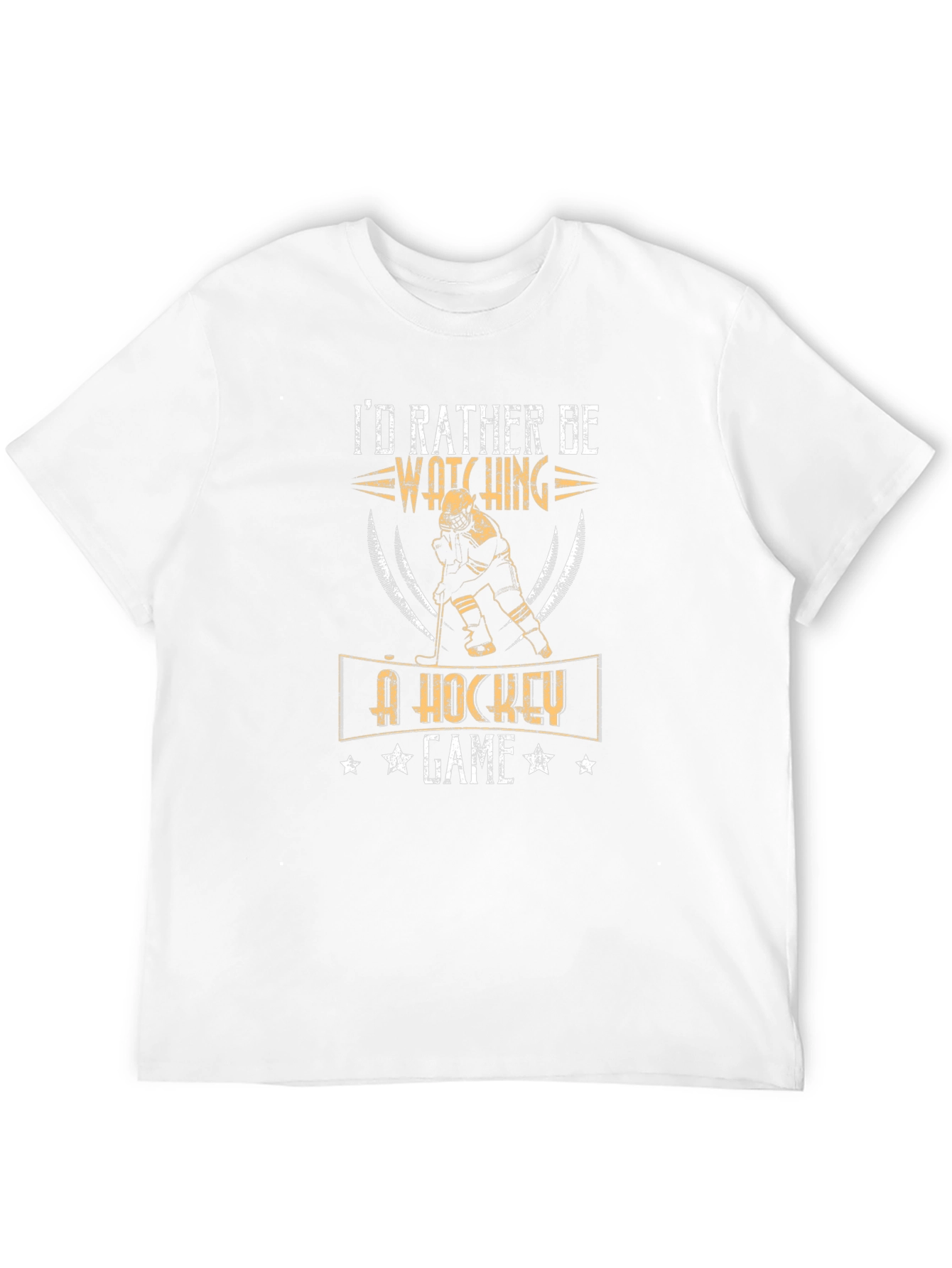 Id Rather Be Watching A Hockey Game T-Shirt